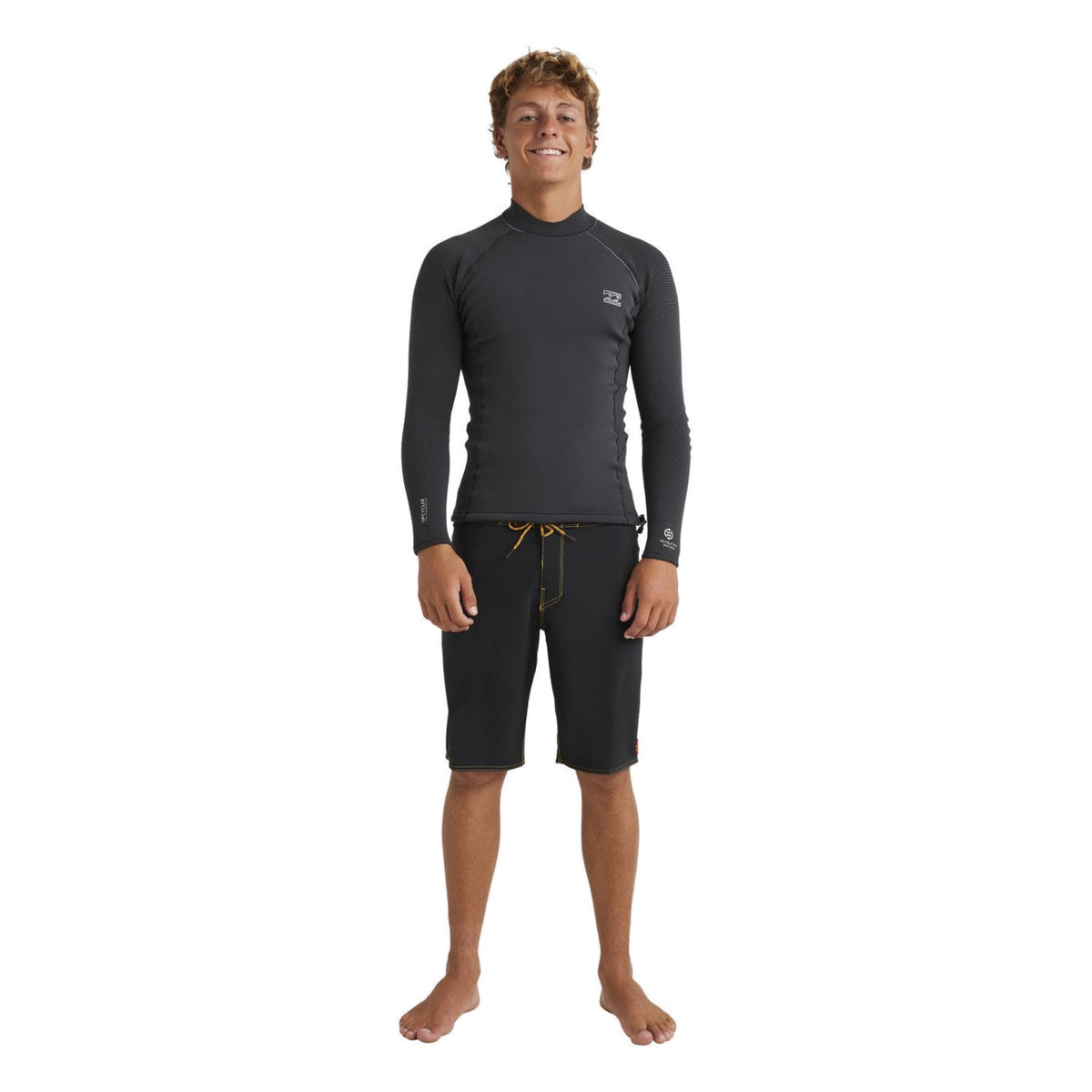 Billabong | Men Revolution Natural Long Sleeves Neoprene Top - 1mm