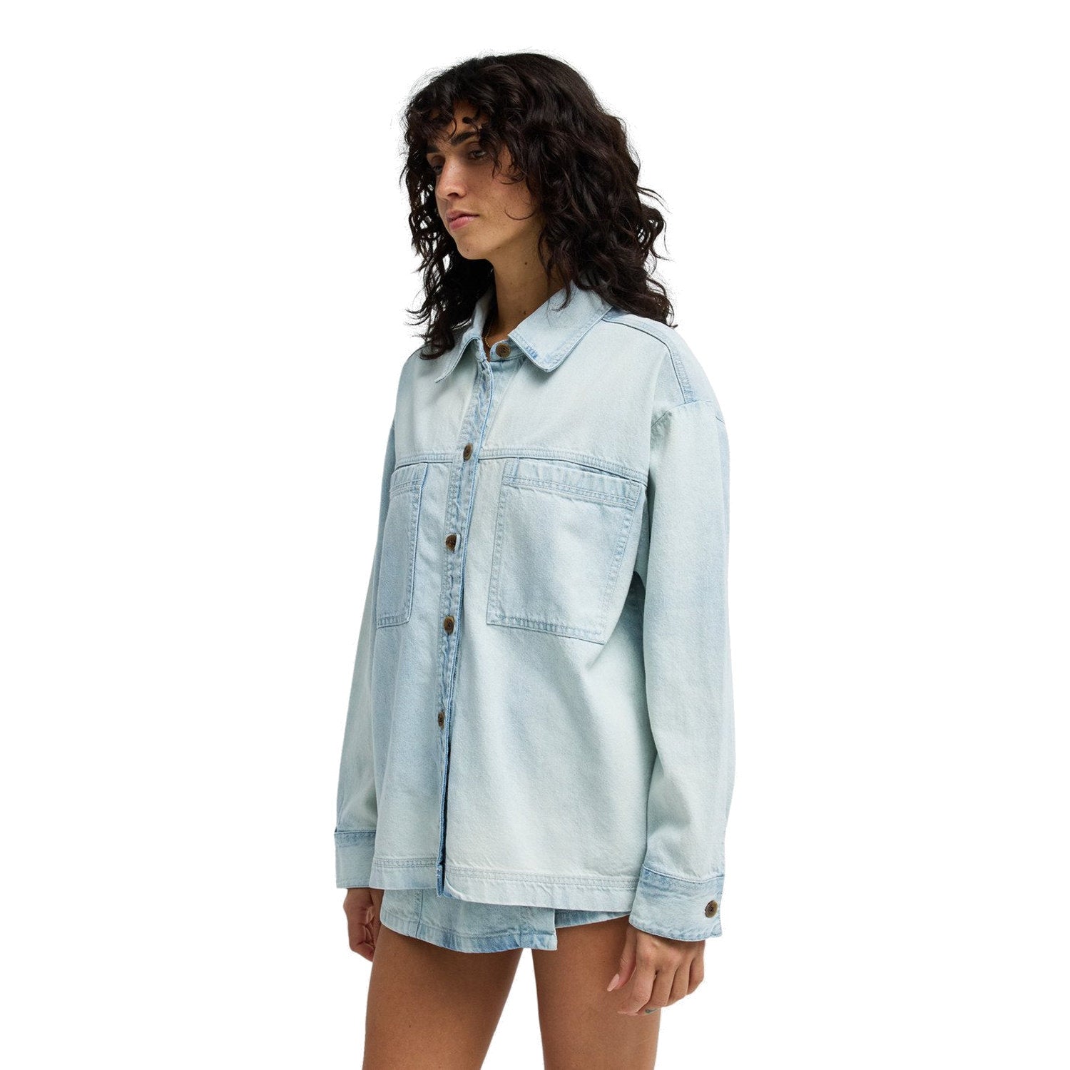 Billabong | Women Jade Saltwashed Wvn Shirt Long Sleeves