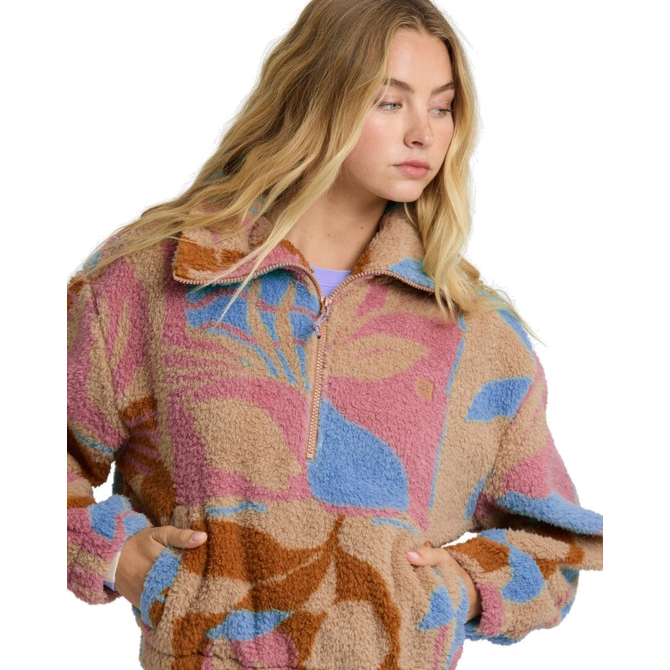 Billabong | Women's Barra Half-Zip Fleece