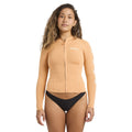 Billabong | Women Peeky Natural Front Zip Long Sleeves Neoprene Top - 1mm
