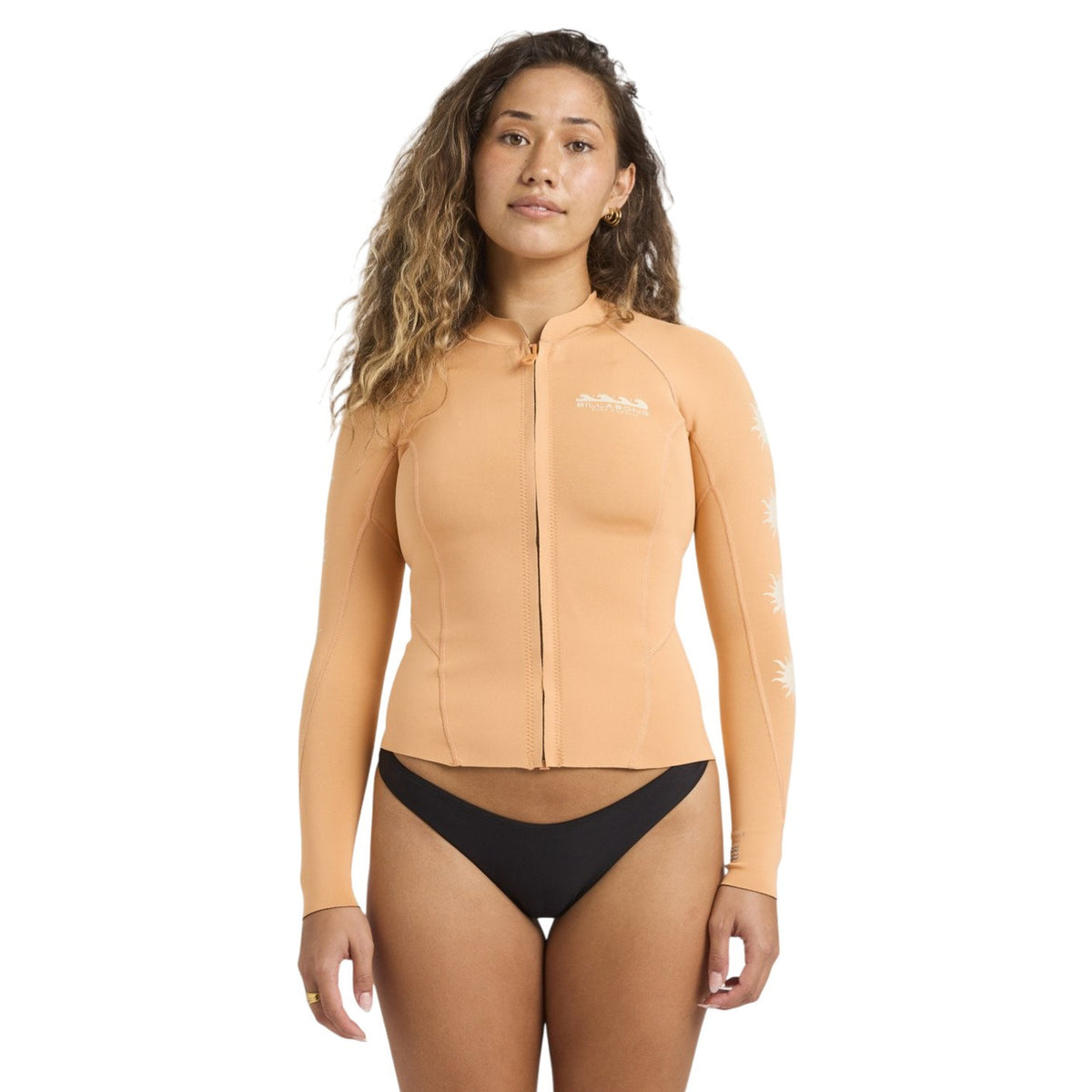 Billabong | Top Néoprène à Manches Longues Femme Peeky Natural Front Zip - 1mm