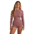 Billabong | Women Spring Fever Natural Back Zip Long Sleeves Shorty - 2/2mm