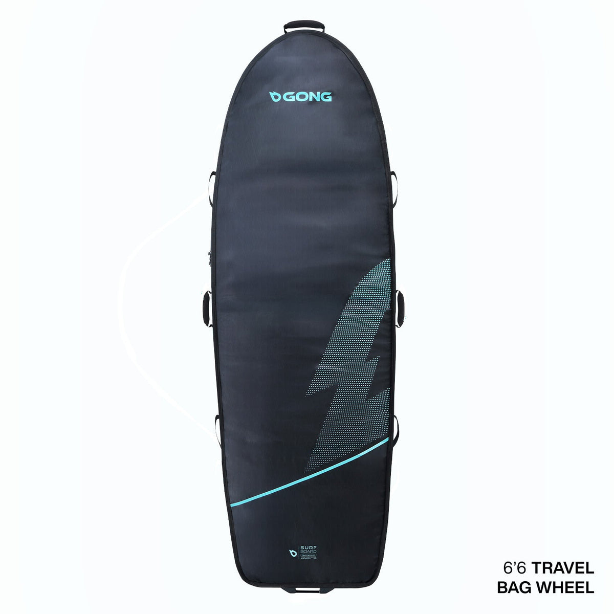 Surf Travel Bag Wheel 4 Boards - 6'6 BLACK Occasion 14694