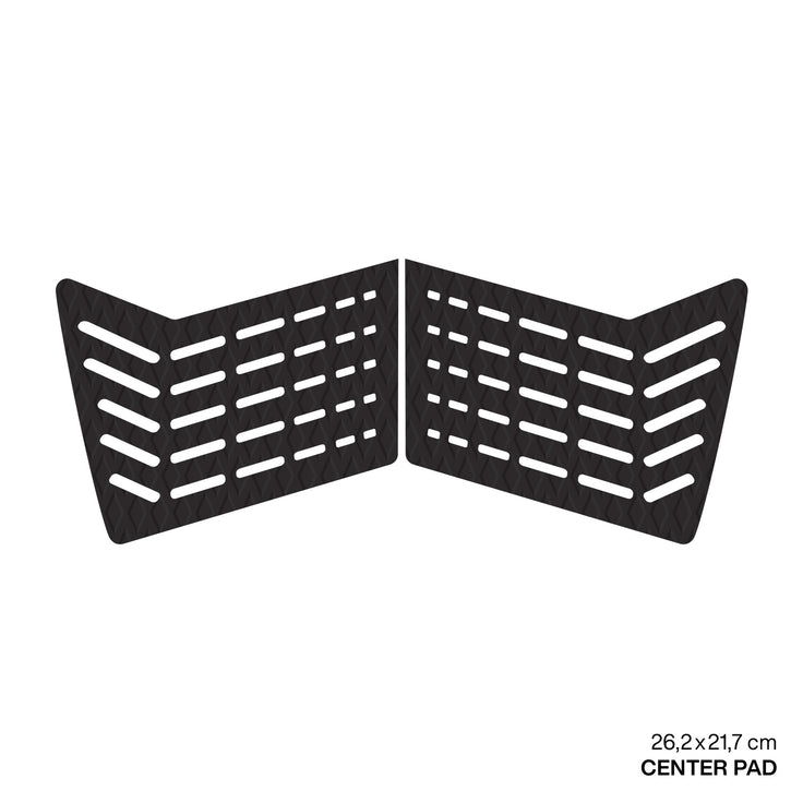 Center Part Pad equipping GONG SUP boards. Grooving Double Diamond. 