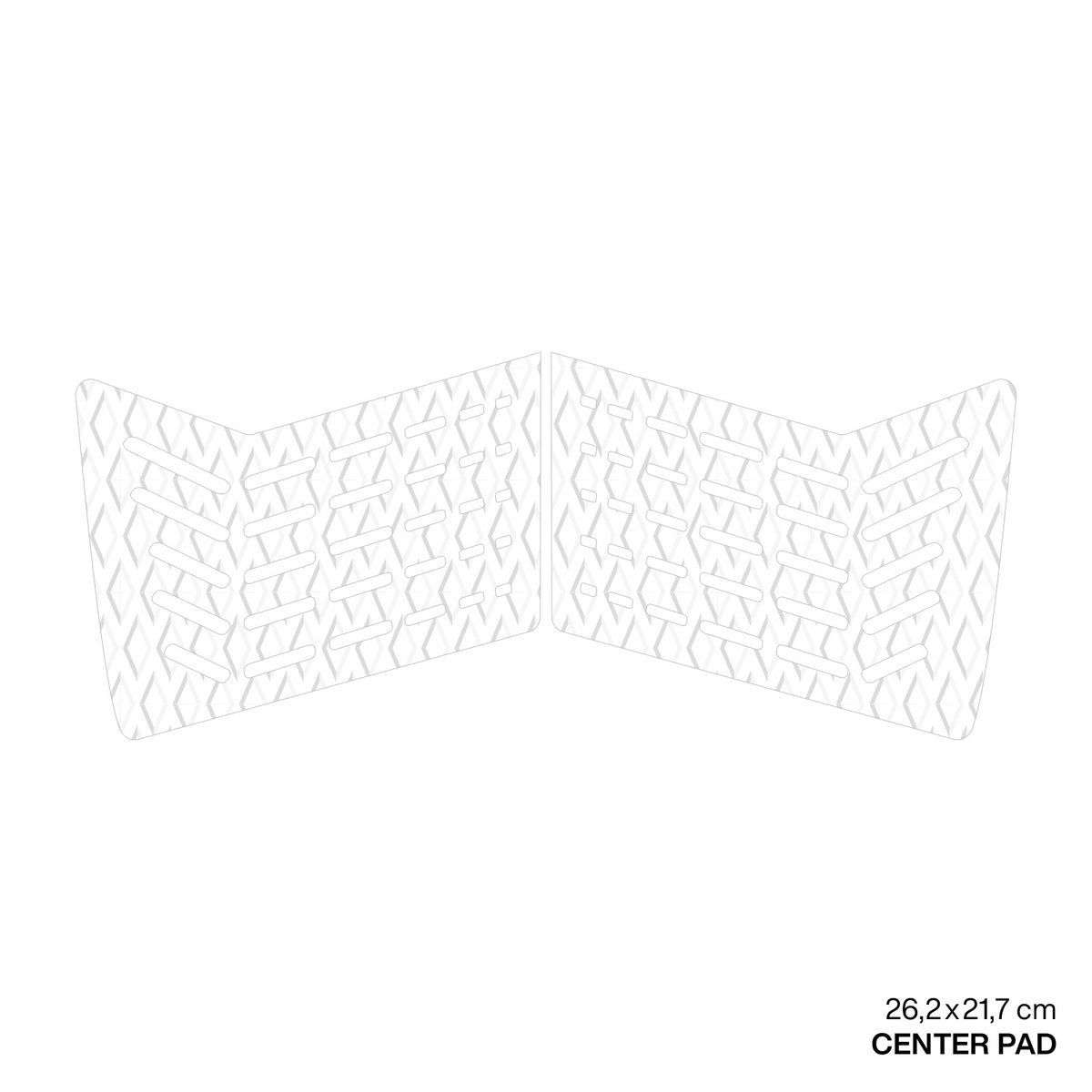 GONG | Center Part Pad SUP Double Diamond