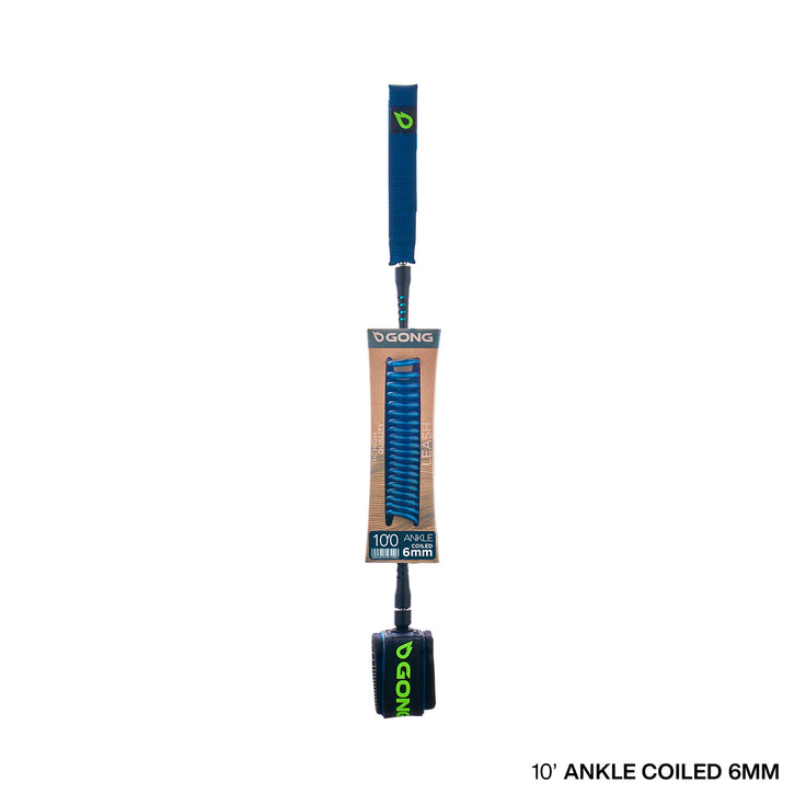 GONG | Leash SUP Coiled Cheville - 6mm