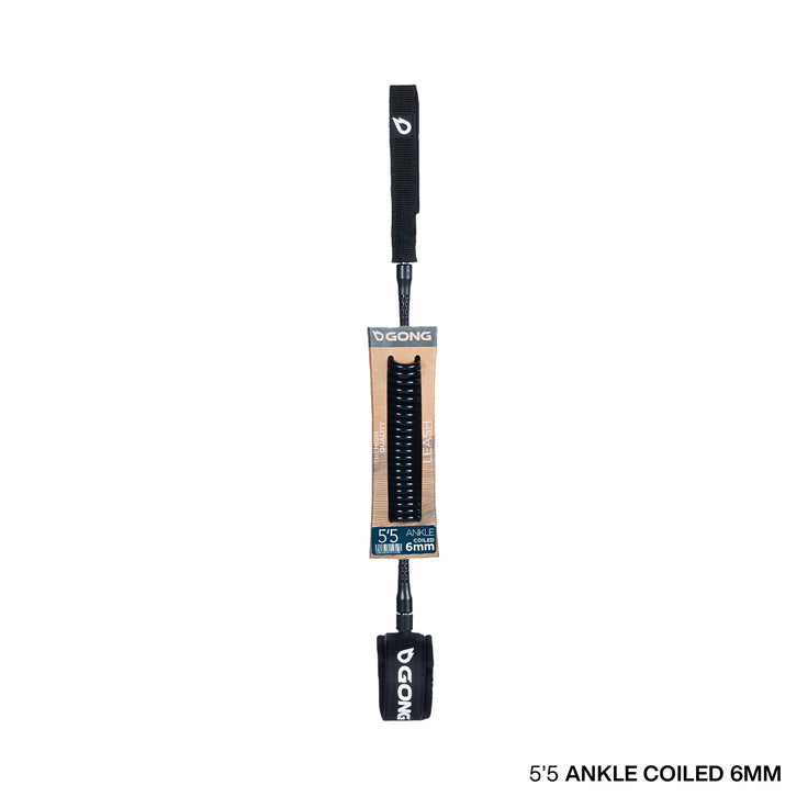 GONG | Leash SUP Coiled Cheville - 6mm