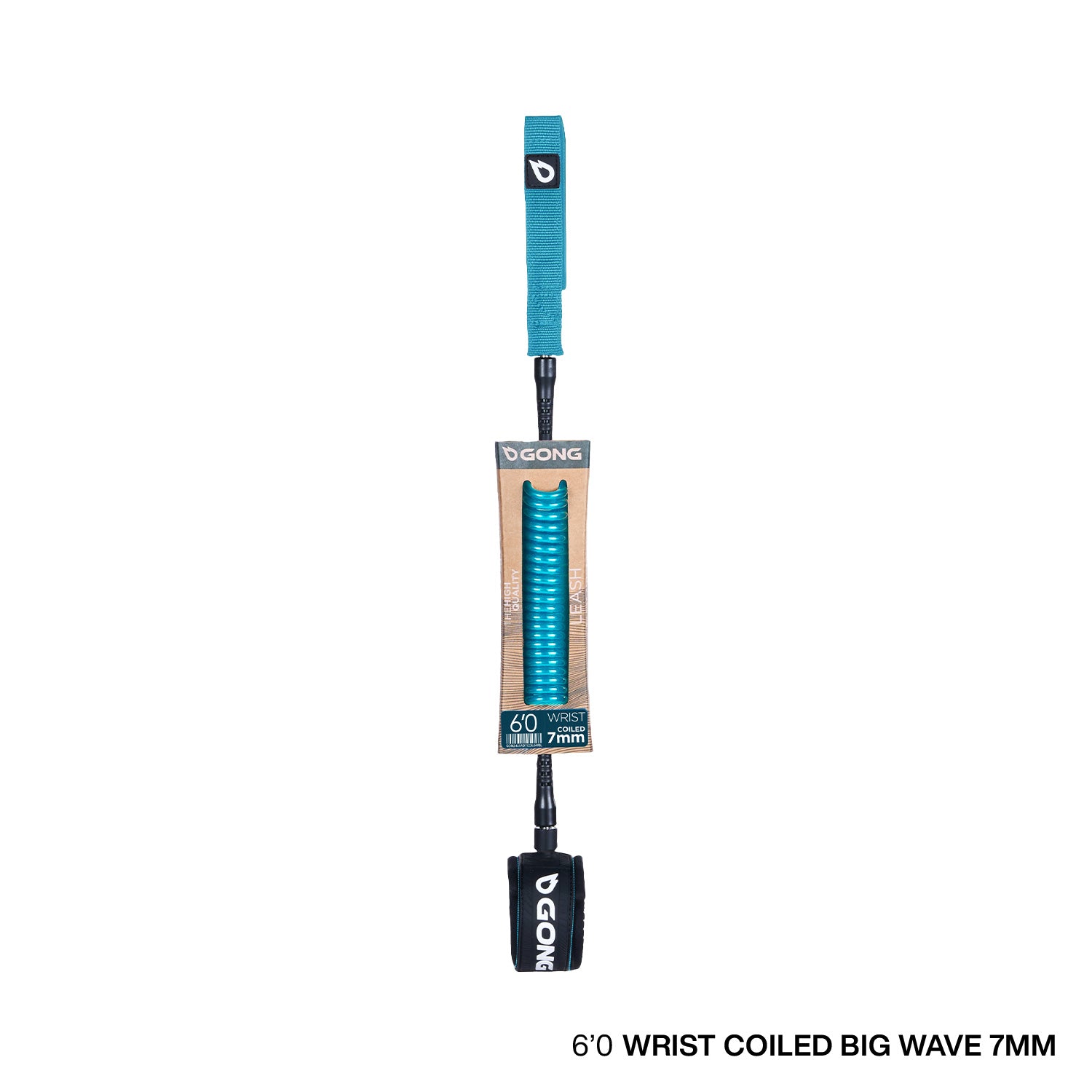 GONG | Leash Wing Coiled Big Wave Poignet - 7mm