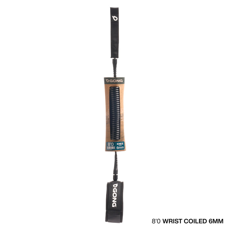 GONG | Leash SUP Coiled Genou - 6mm