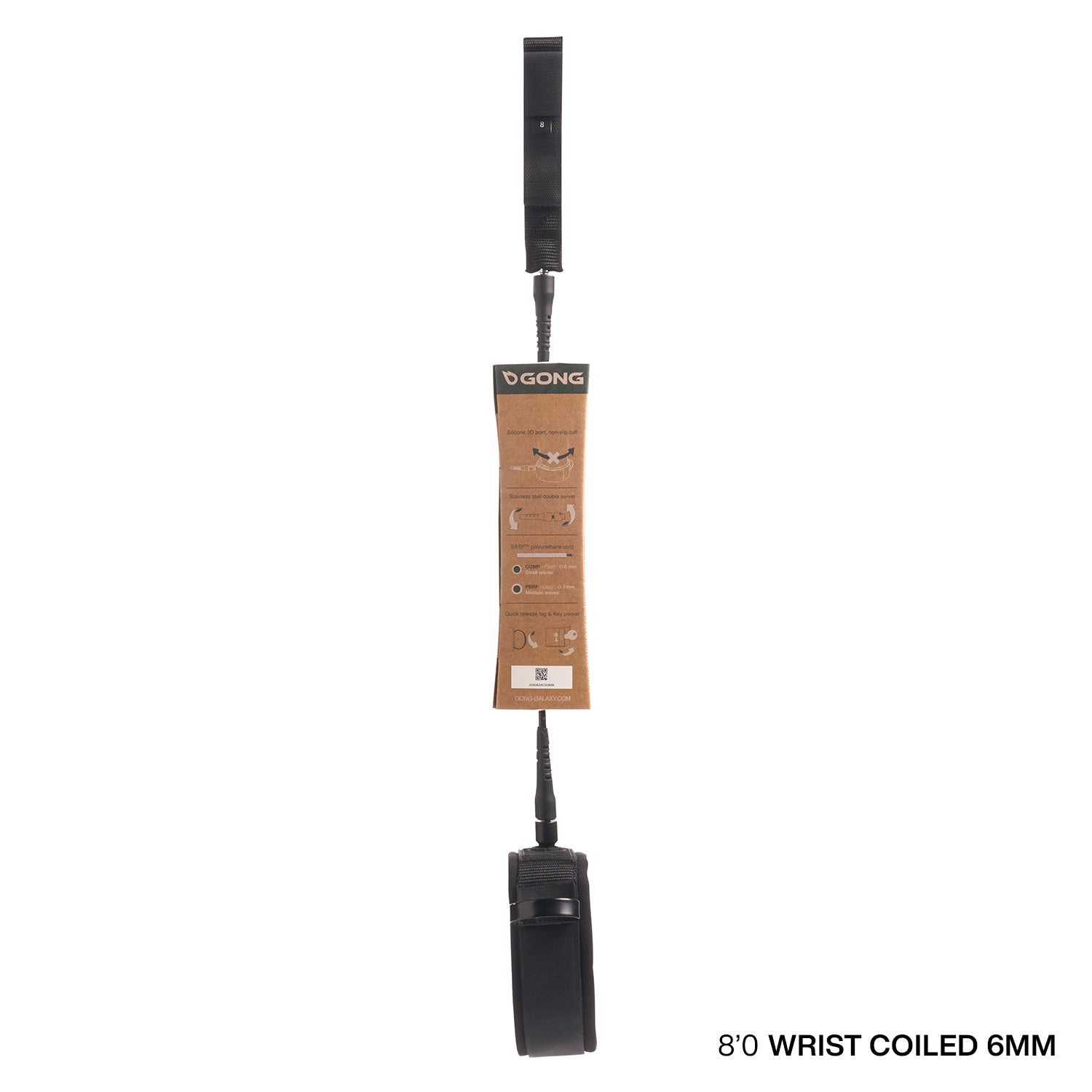 GONG | Leash Coiled 6mm Knee