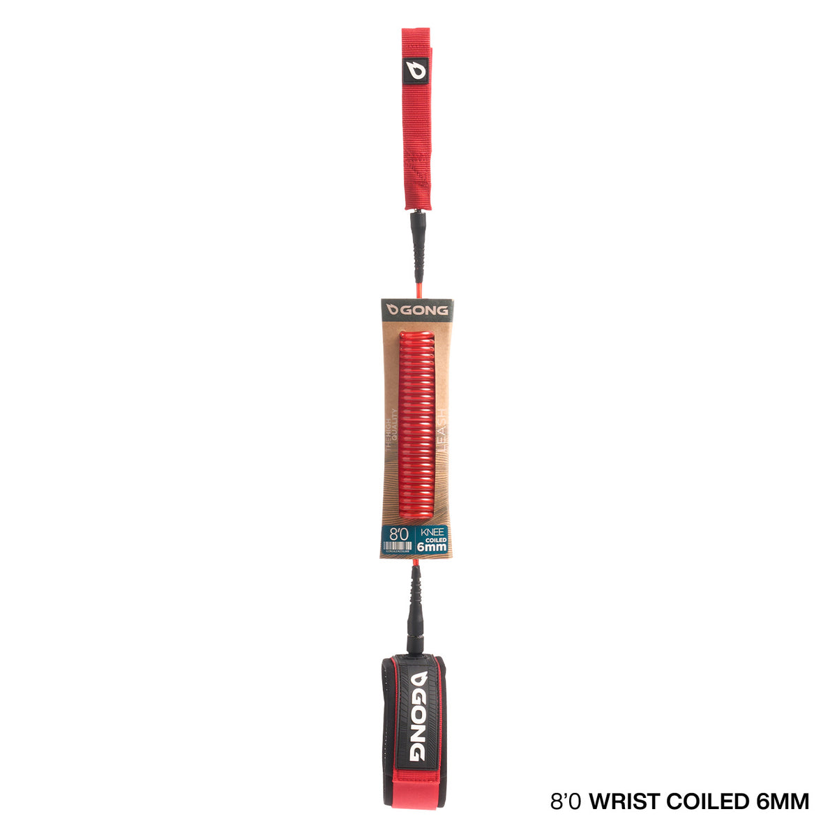 GONG | SUP Coiled Knee Leash - 6mm