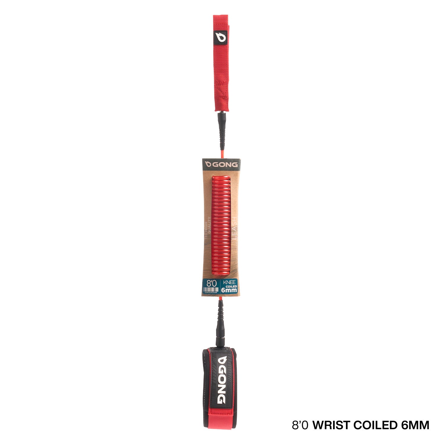 GONG | SUP Coiled Knee Leash - 6mm