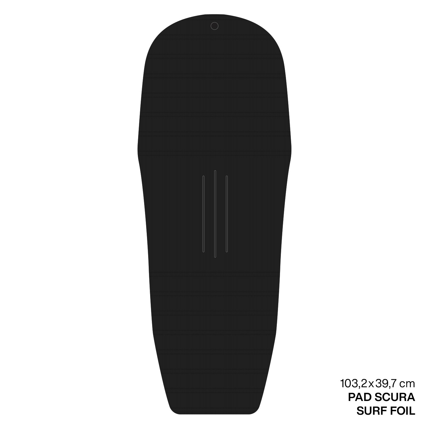 GONG | EVA Surf Foil Ridge Traction Pad Shape Scura