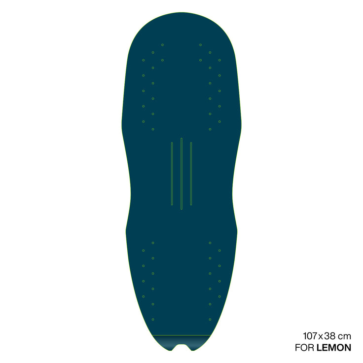 GONG | EVA Surf foil Brushed Pad Shape Lemon
