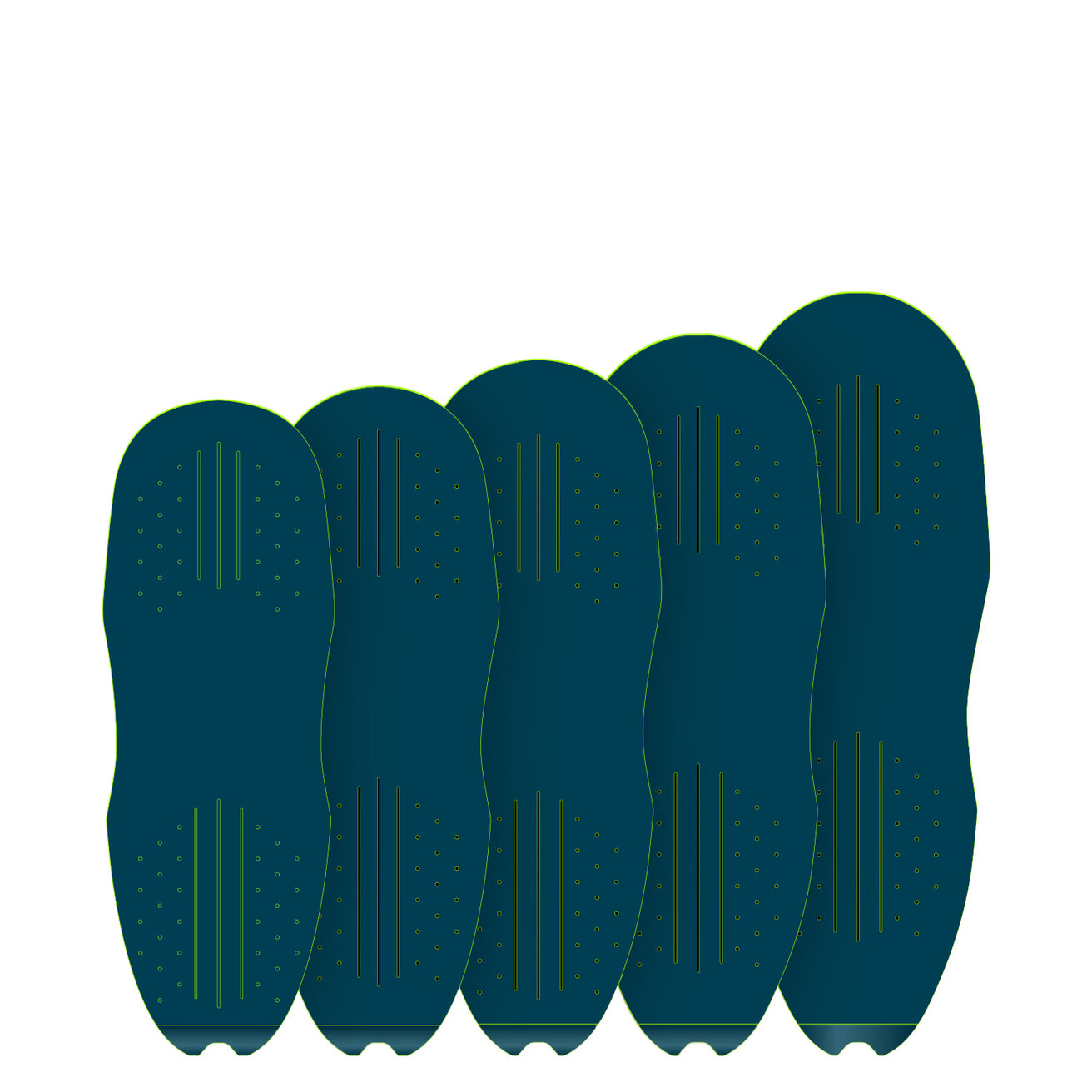 GONG | EVA Surf foil Brushed Pad Shape Lemon