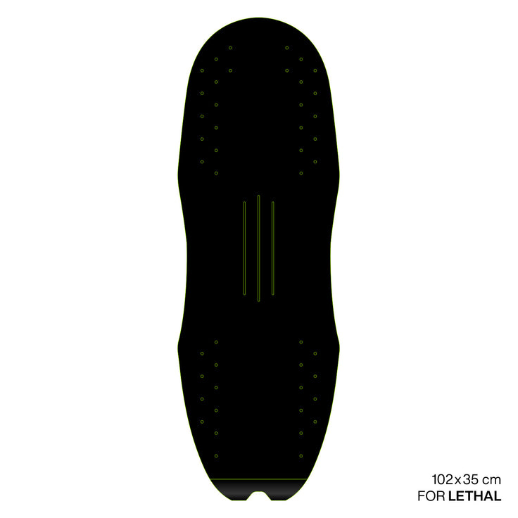 GONG | EVA Surf foil Brushed Pad Shape Lethal