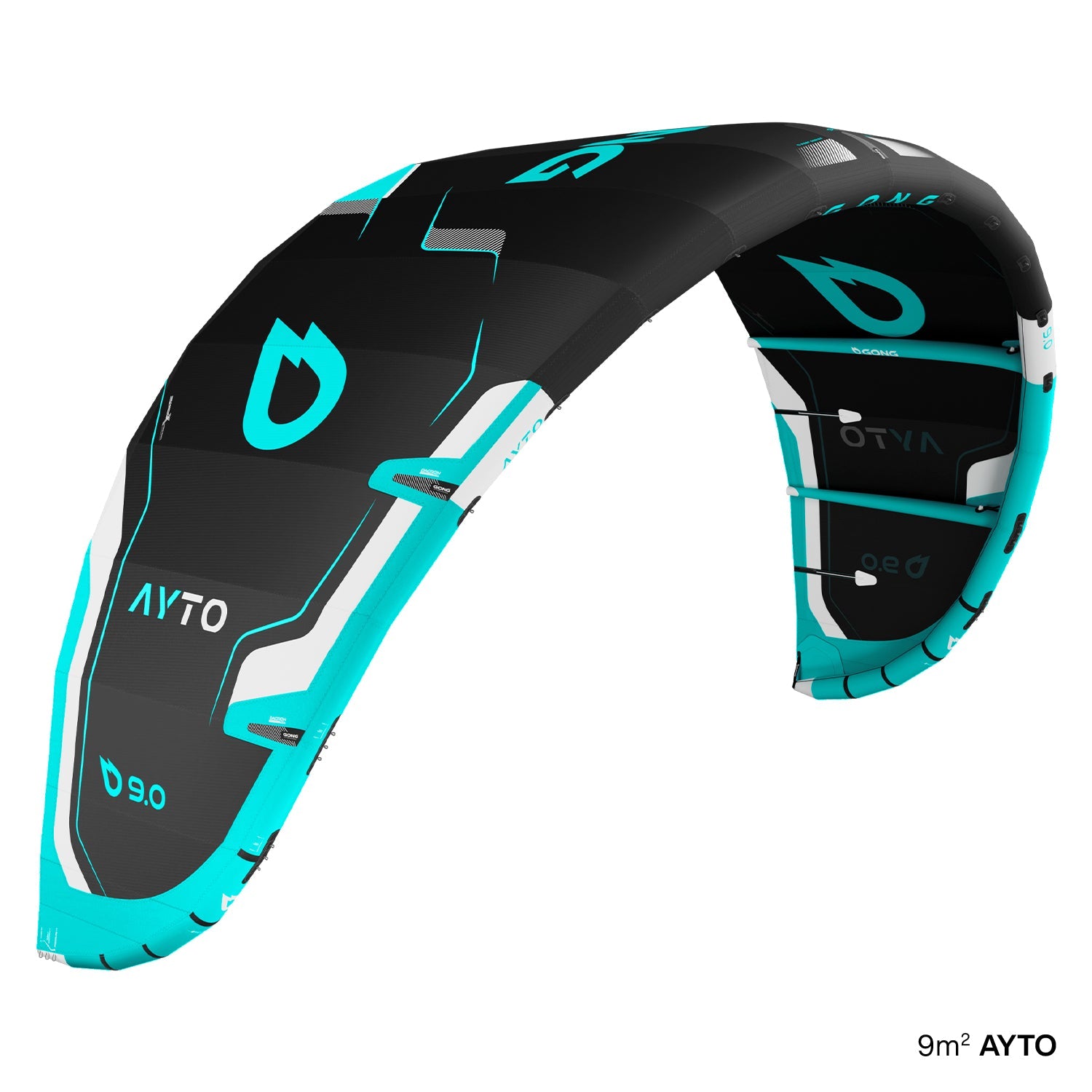 Kite Ayto - Dacron 12 m² / BLACK Second Hand 14799