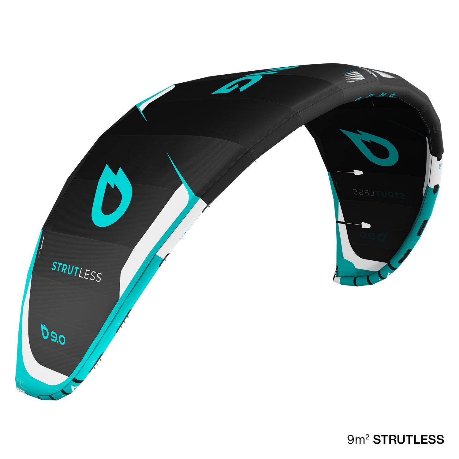 Kite Strutless - Dacron 17 m² / BLACK Second Hand 14488