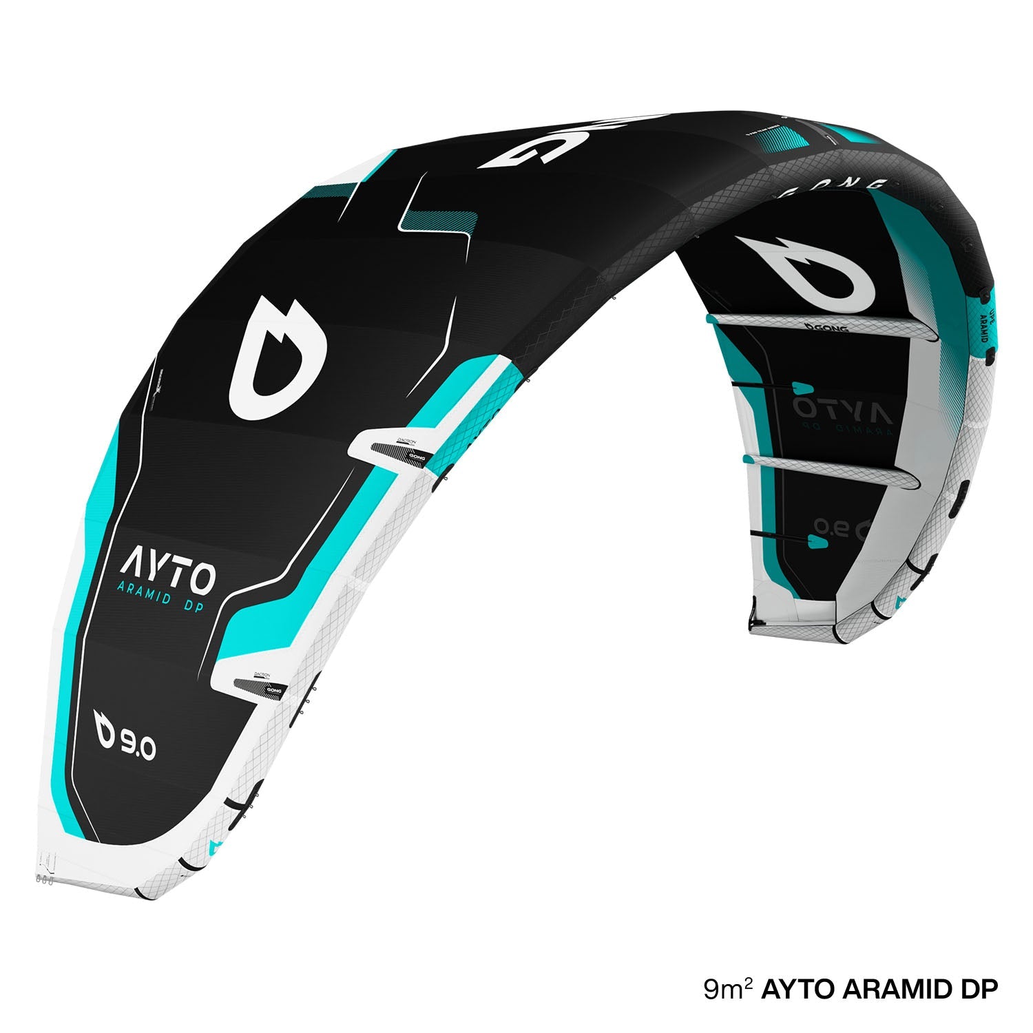 Kite Ayto Aramid DP - Aramid DP 9 m² / Black Sky Blue Occasion 13962