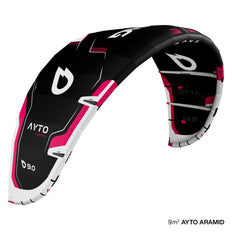 Kite Ayto Aramid - Aramid 10 m² / Black Pink Second Hand 14801
