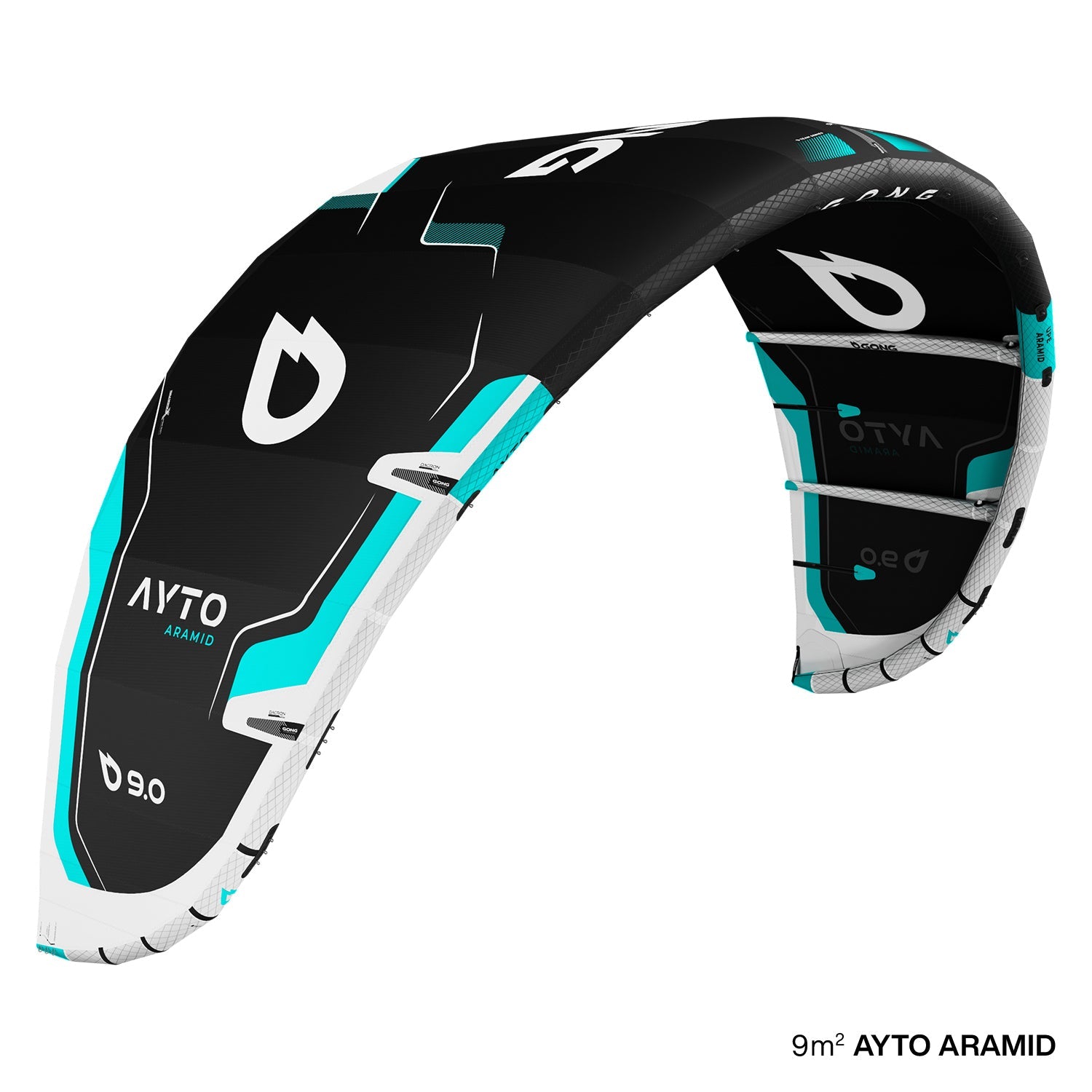 Kite Ayto Aramid - Aramid 9 m² / Black Sky Blue Occasion 14860