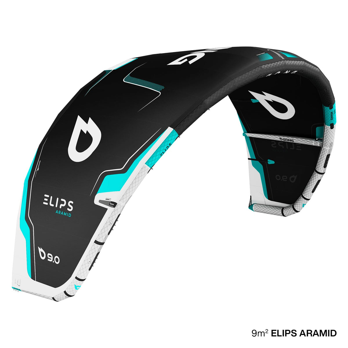 Kite Elips Aramid - Aramid 7 m² / Black Sky Blue Second Hand 14390