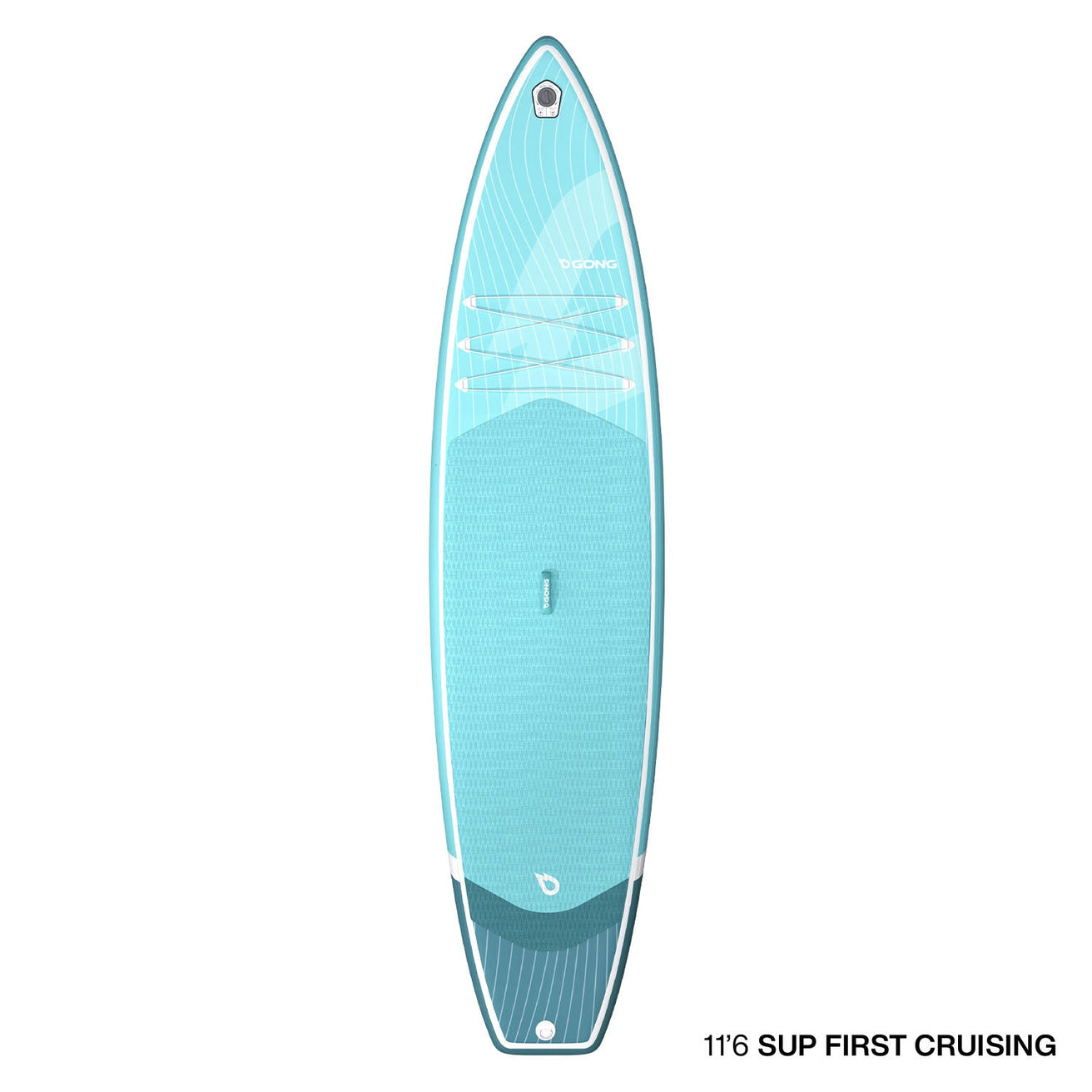 Pack SUP Inflatable First Cruising - 12'6 Blue Second Hand 13044