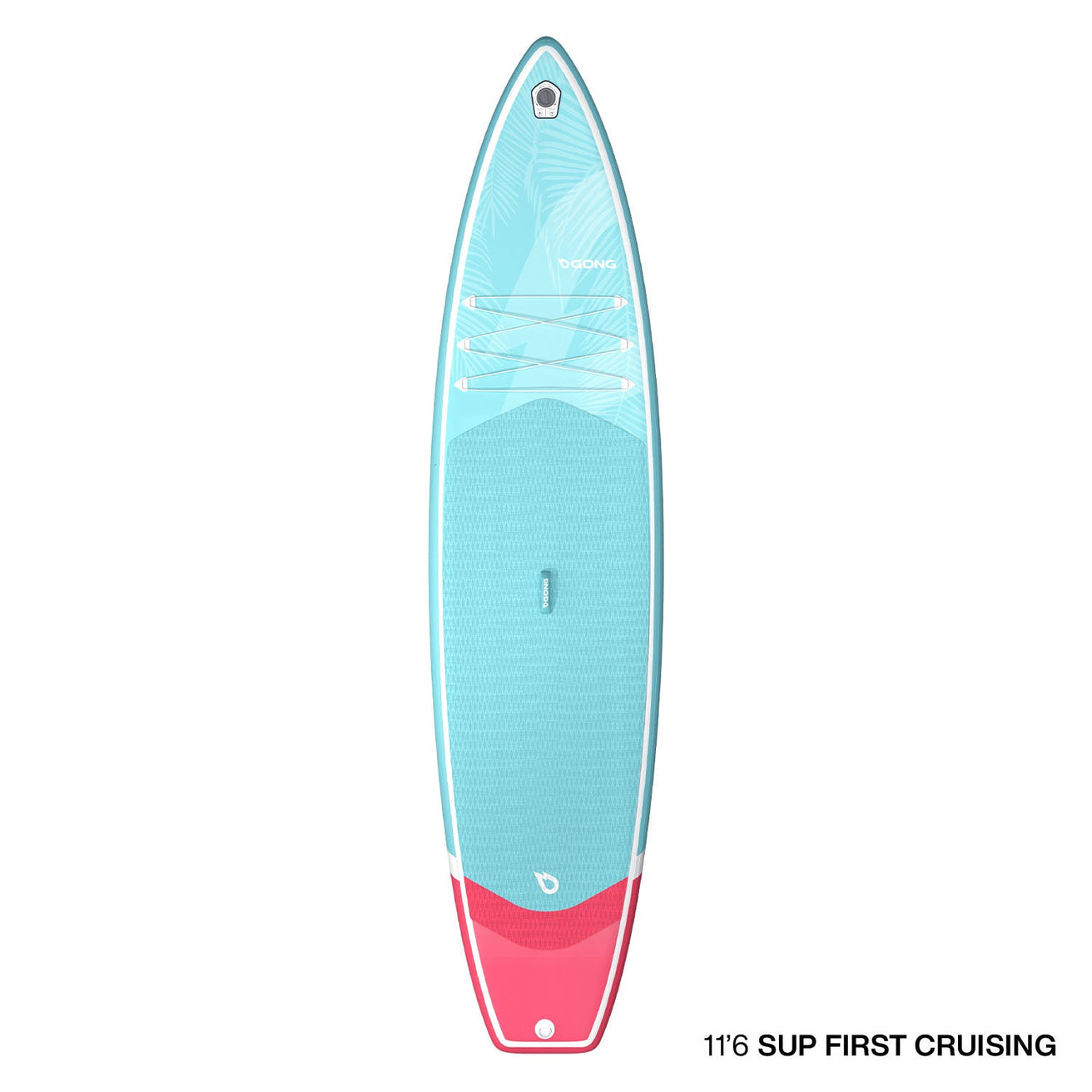 Pack SUP Inflatable First Cruising - 11'6 Pink / Blue Second Hand 12615