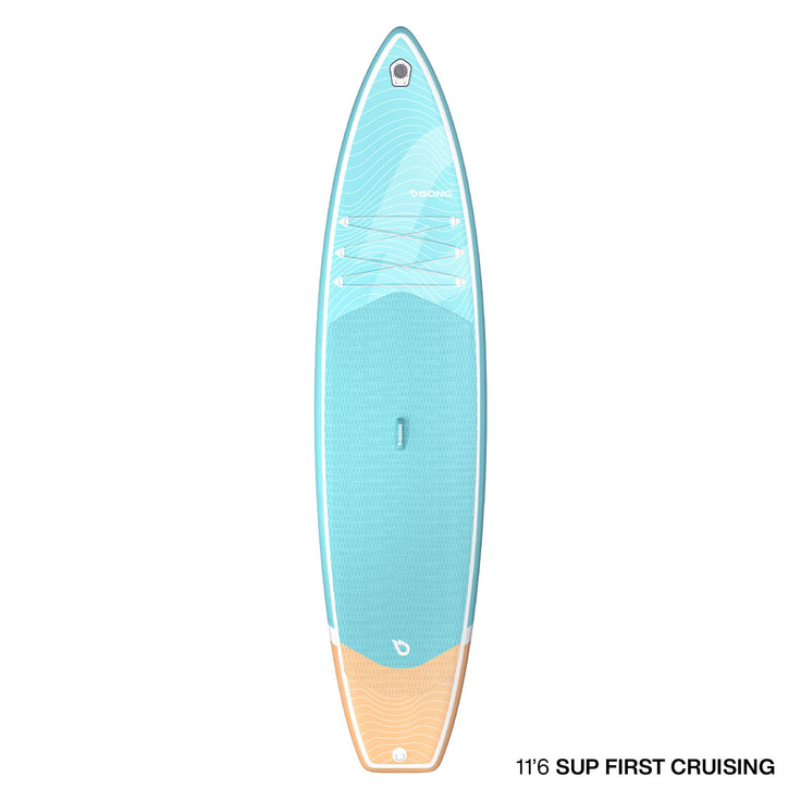 Pack SUP Inflatable First Cruising Yellow 12'6 Occasion 11498