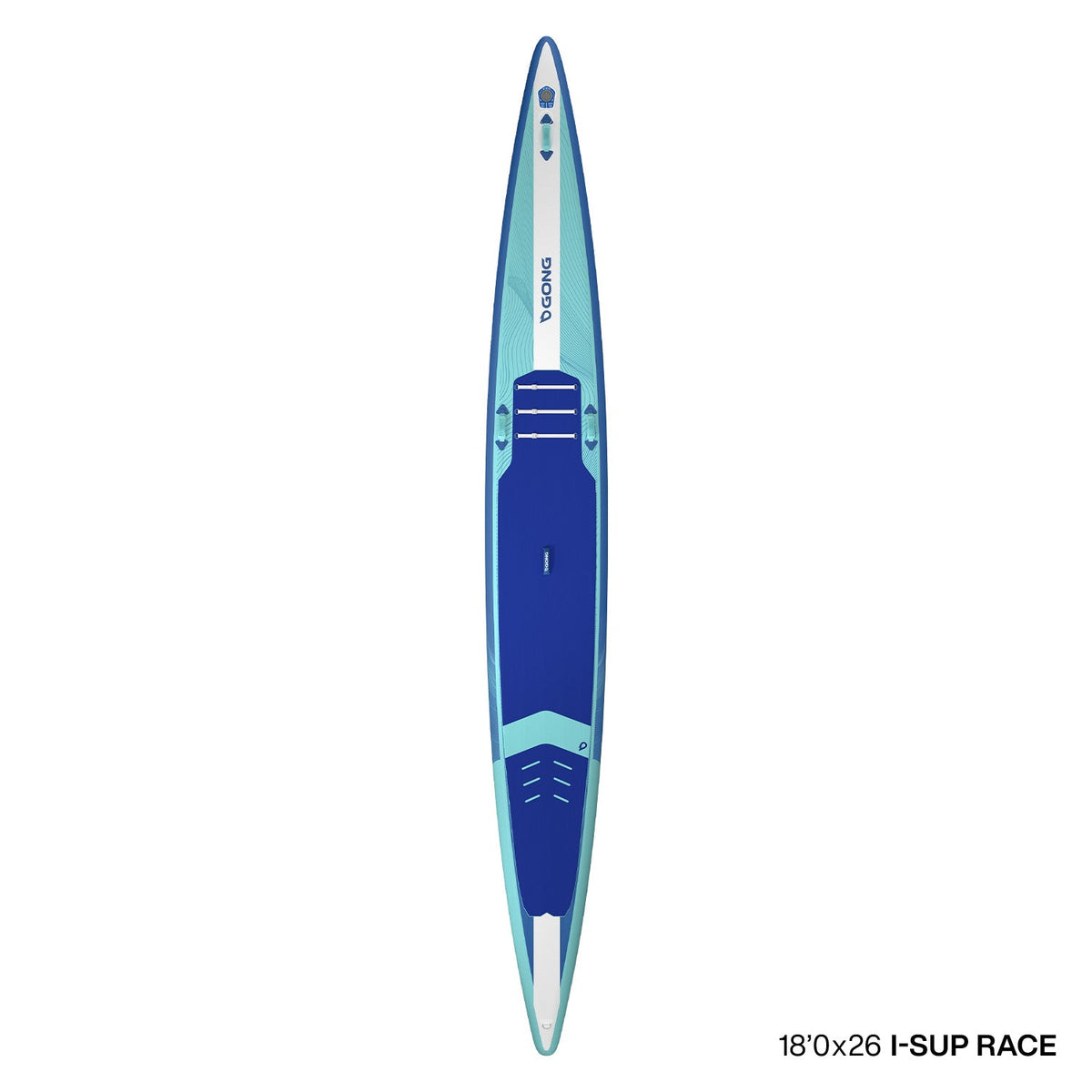 I-SUP Inflatable Race 18'0 - M Blue Second Choix 14123