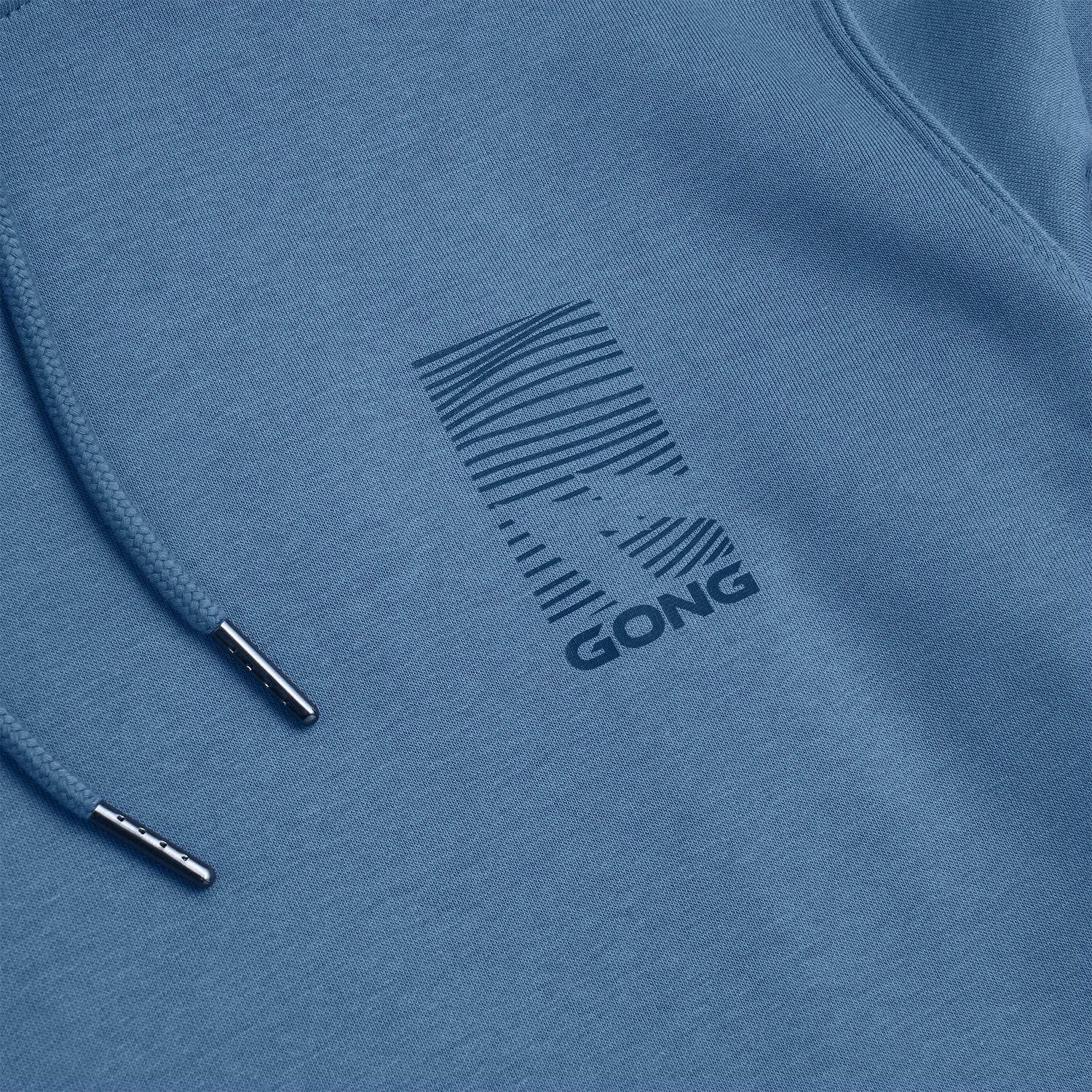GONG | Unisex Graphic Swell Hoodie in Organic Cotton.