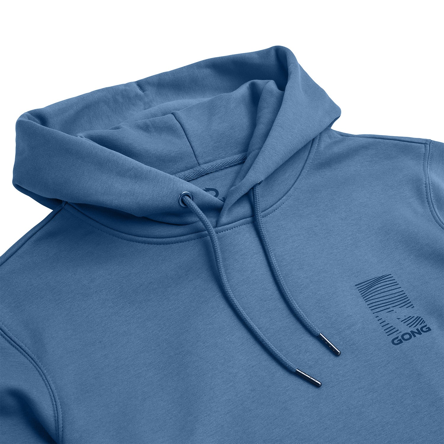 GONG | Unisex Graphic Swell Hoodie in Organic Cotton.