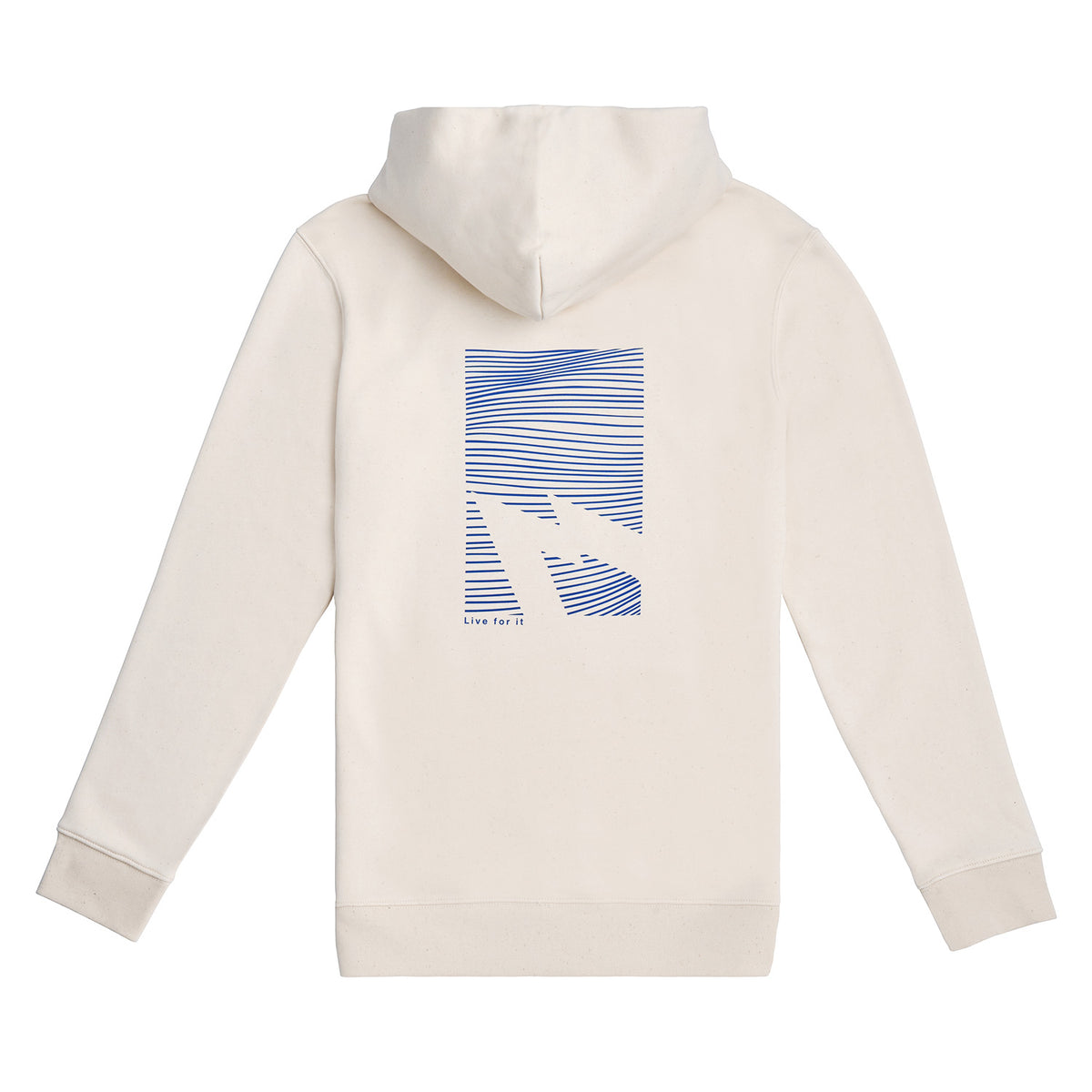 GONG | Sweat À Capuche Graphic Swell Unisexe en Coton Biologique