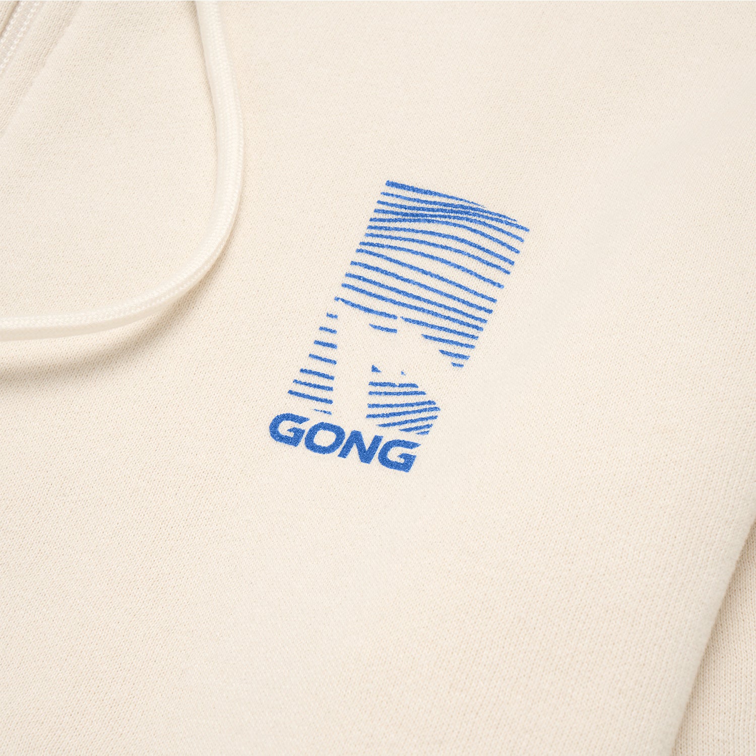 GONG | Sweat À Capuche Zippé Graphic Swell Unisexe