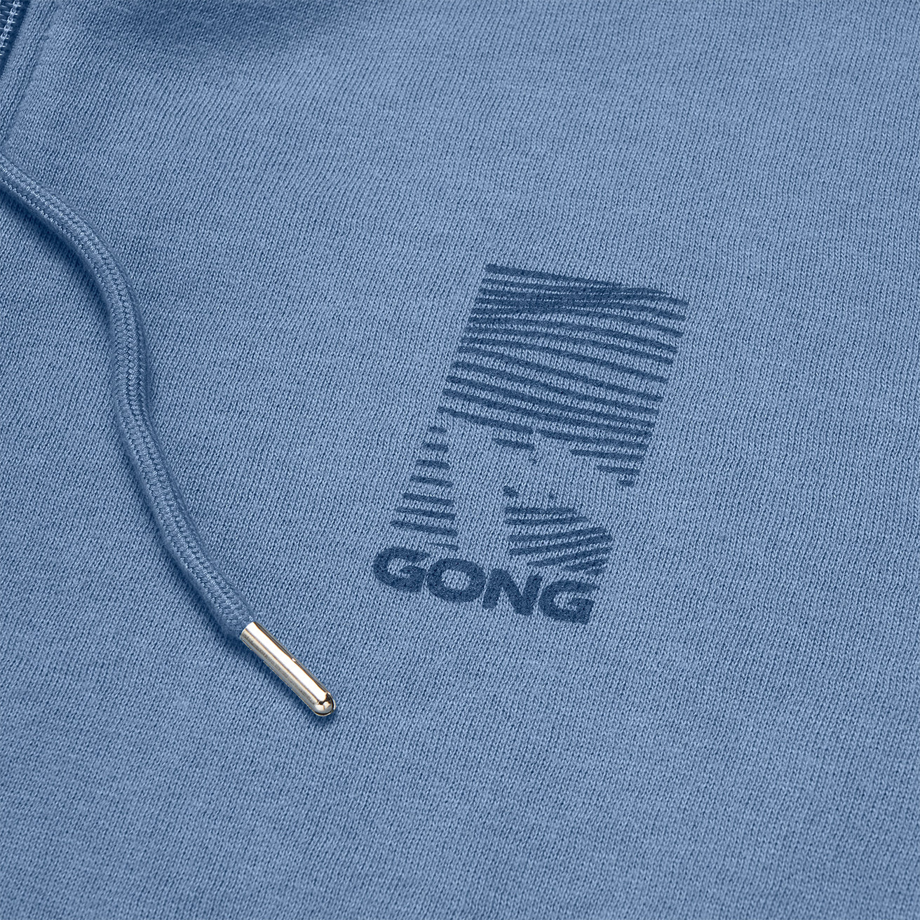 GONG | Unisex Graphic Swell Zip-Up Hoodie