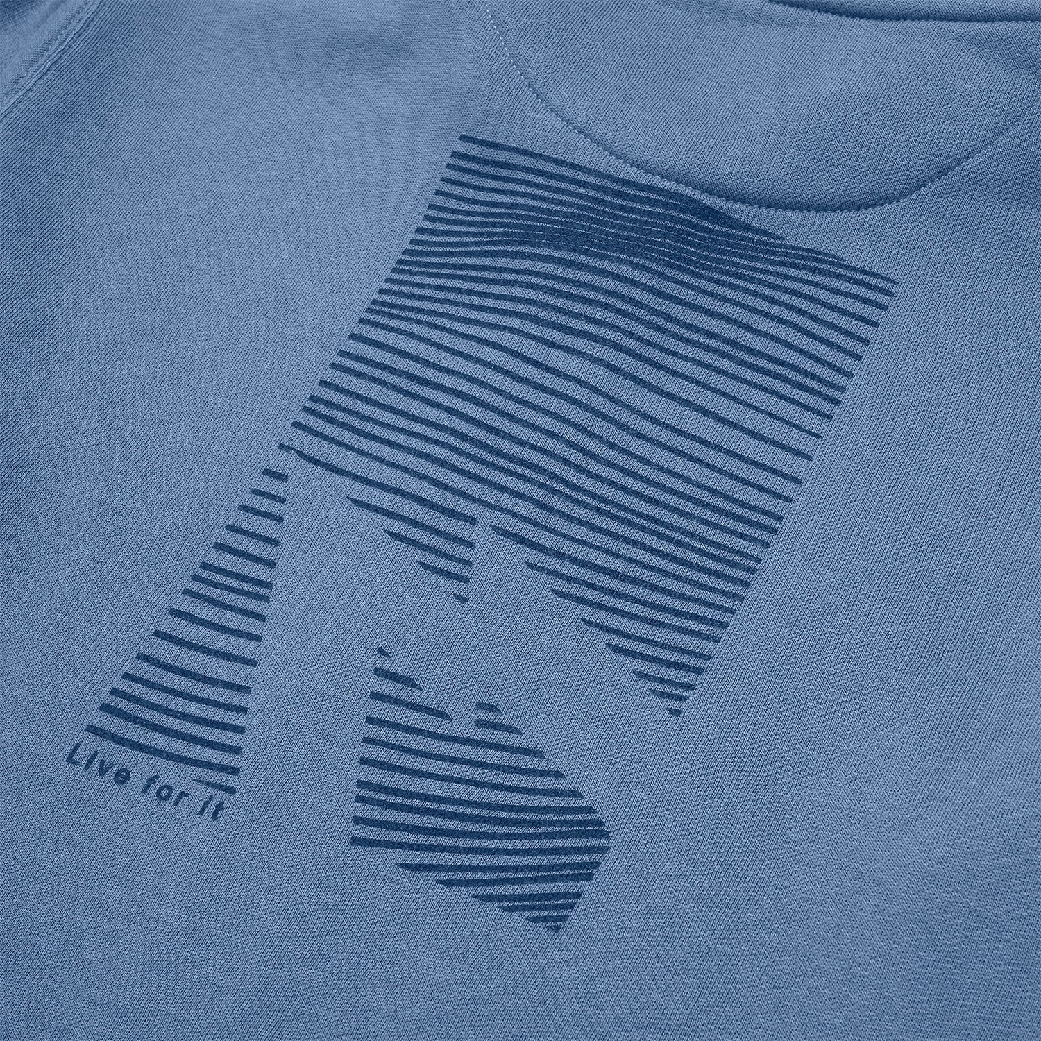 GONG | Sweat À Capuche Zippé Graphic Swell Unisexe