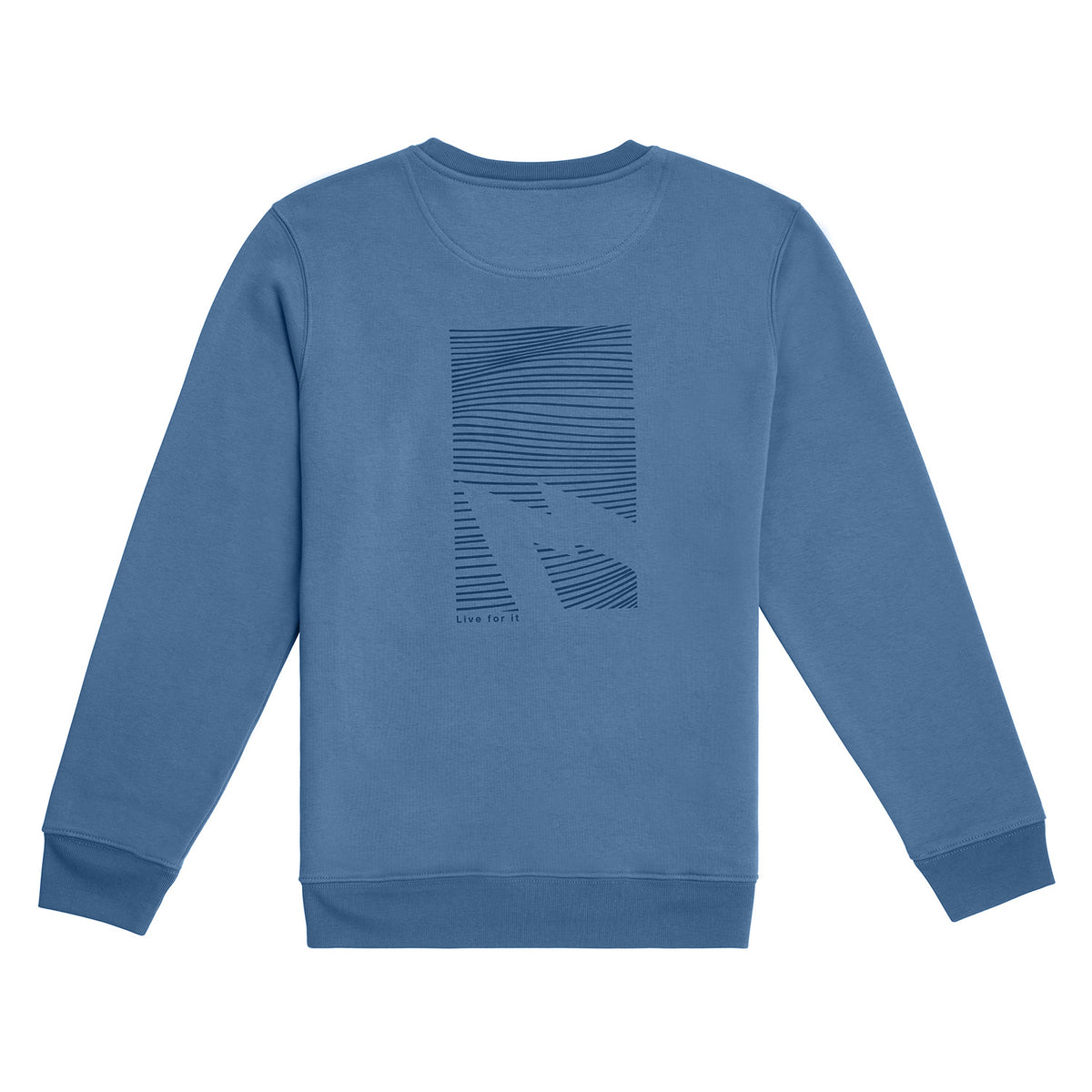 GONG | Sweat Graphic Swell Unisexe en Coton Biologique