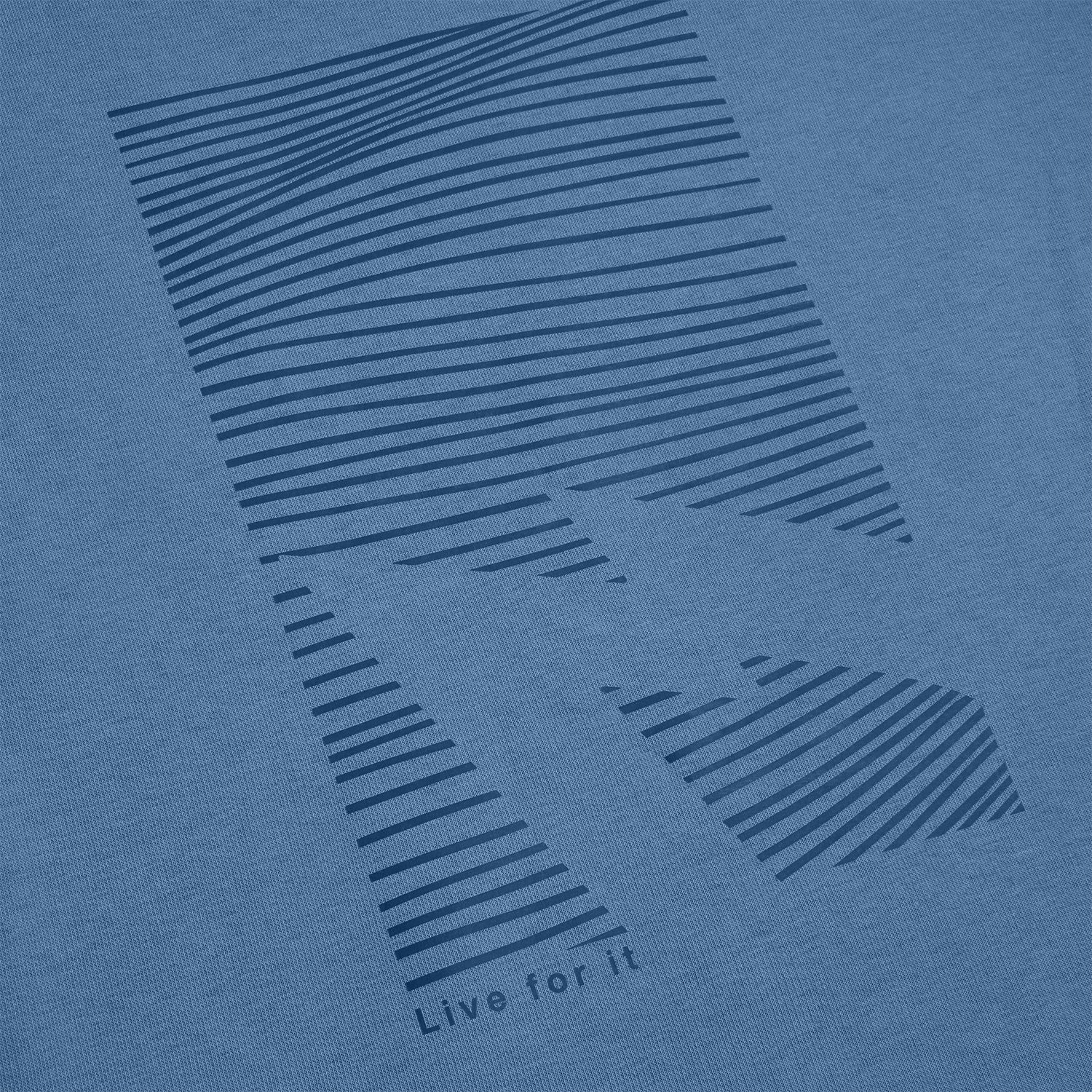 GONG | Unisex Graphic Swell Sweatshirt in Organic Cotton.