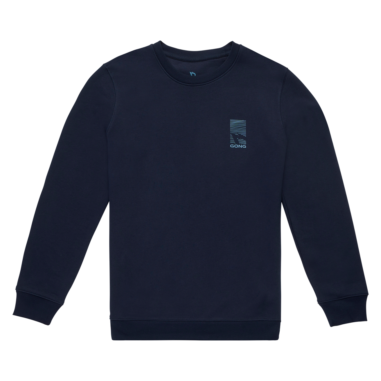 GONG | Unisex Graphic Swell Sweatshirt in Organic Cotton.