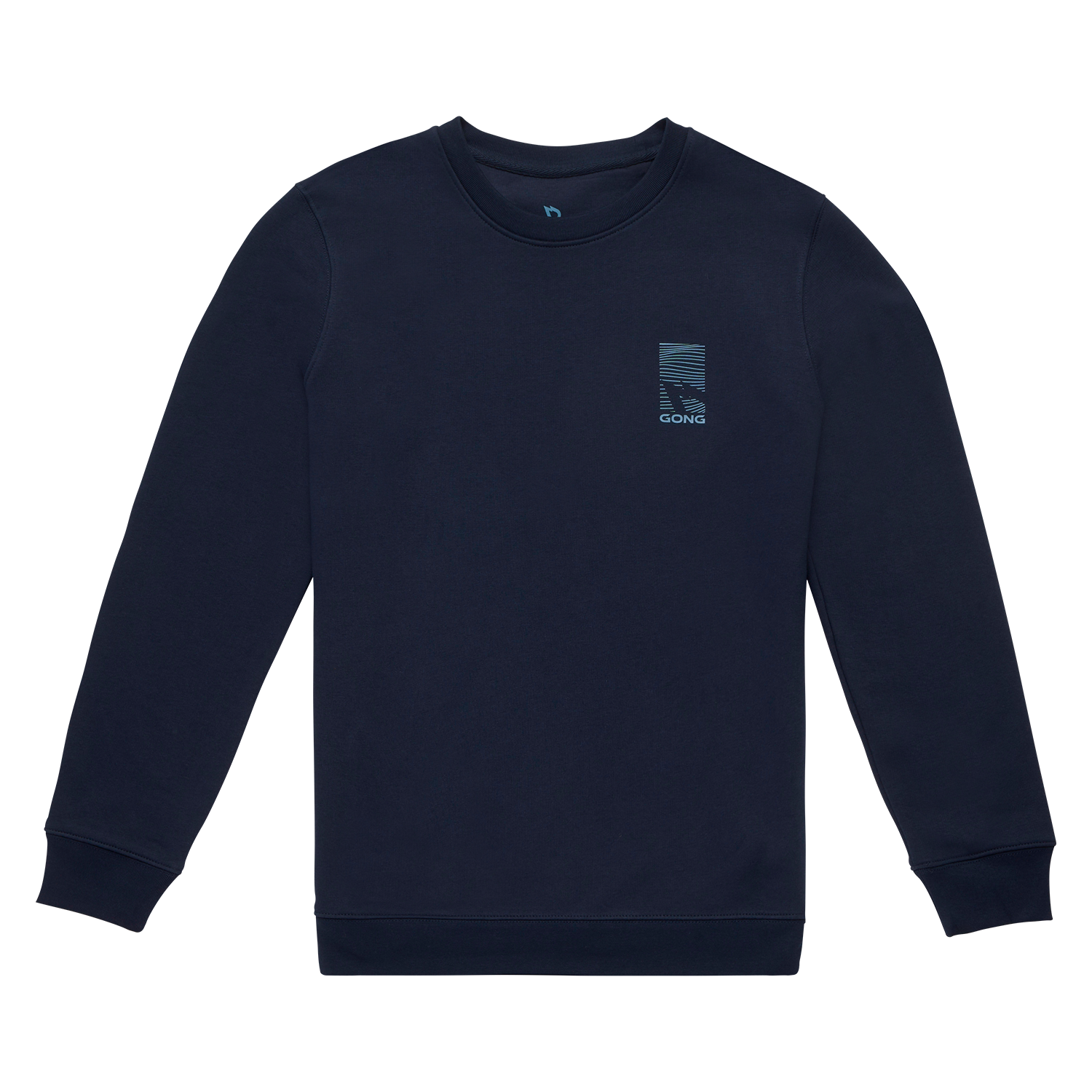 GONG | Unisex Graphic Swell Sweatshirt in Organic Cotton.