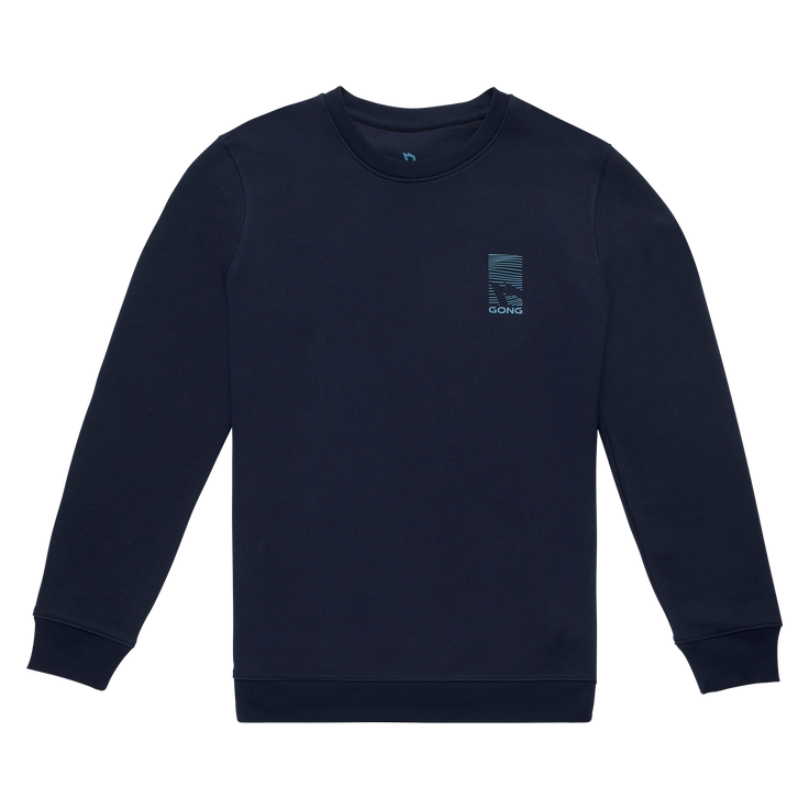 GONG | Unisex Graphic Swell Sweatshirt in Organic Cotton.