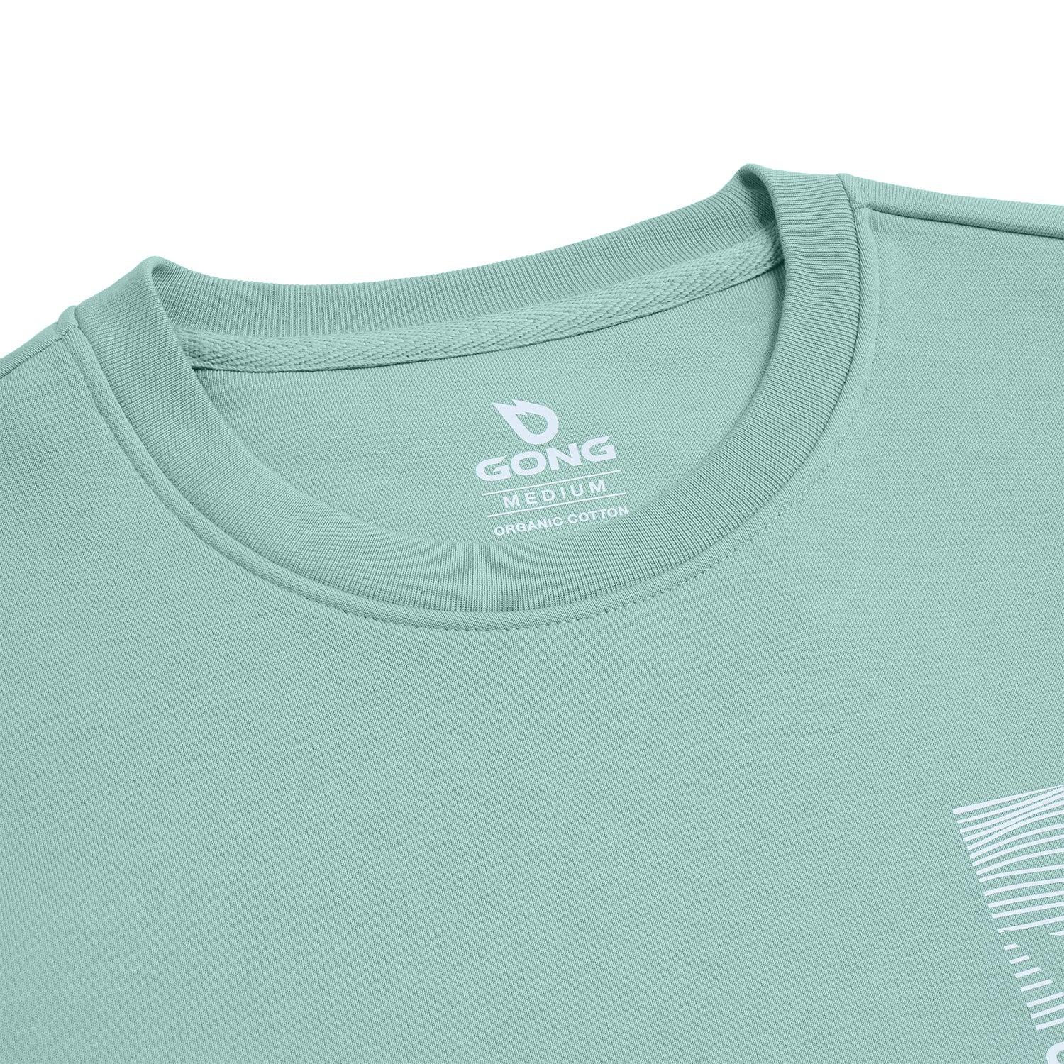 GONG | Unisex Graphic Swell Sweatshirt in Organic Cotton.