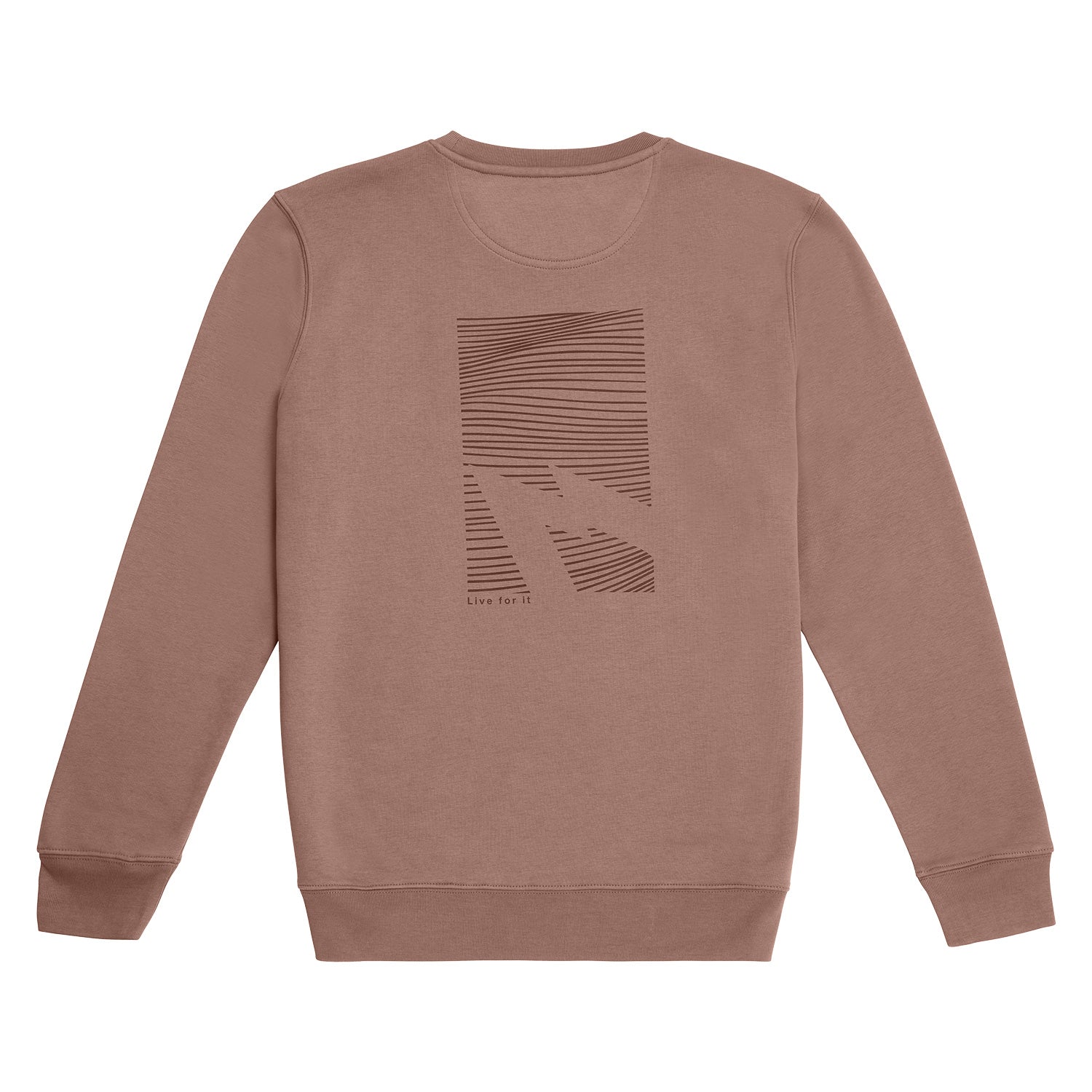 GONG | Unisex Graphic Swell Sweatshirt in Organic Cotton.