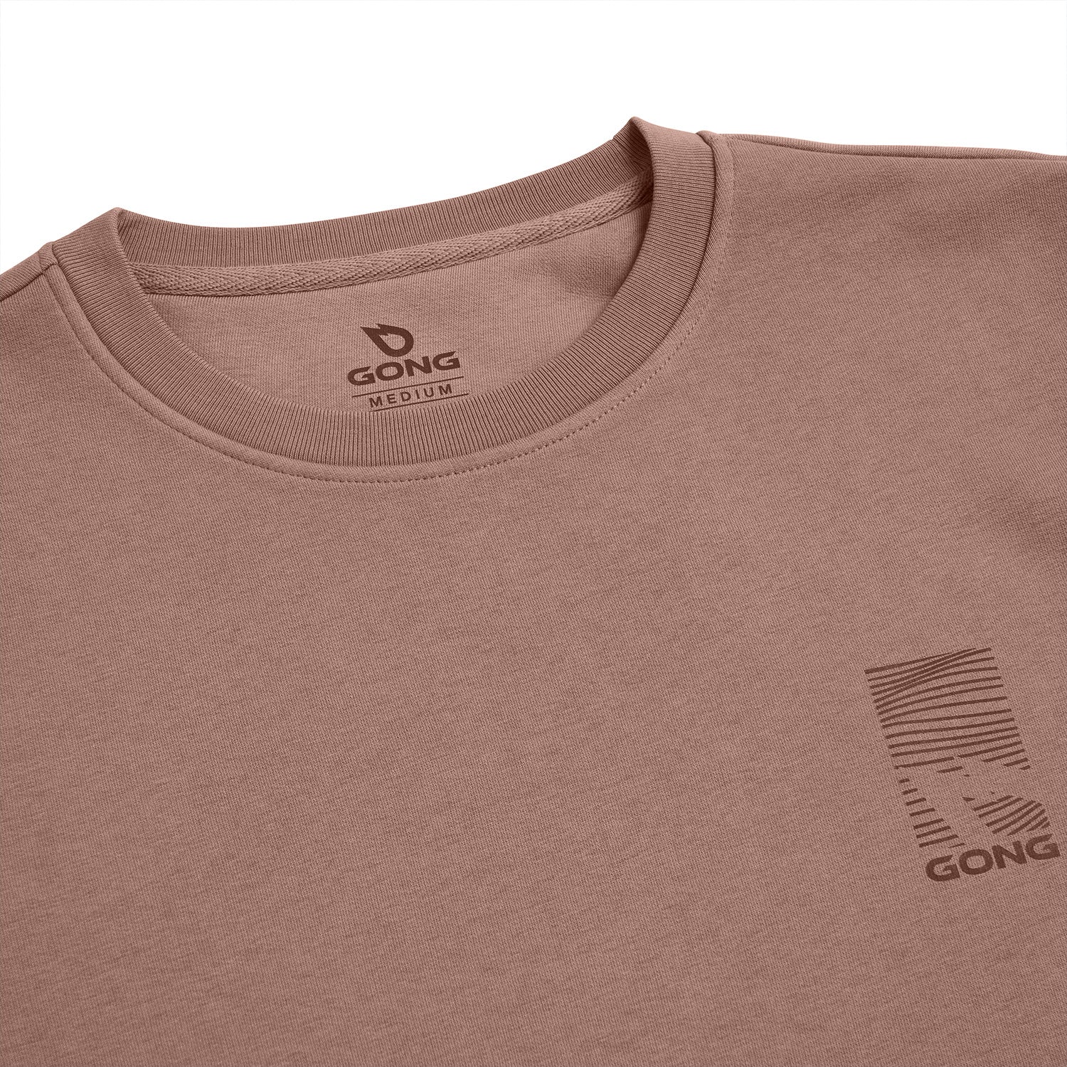 GONG | Unisex Graphic Swell Sweatshirt in Organic Cotton.
