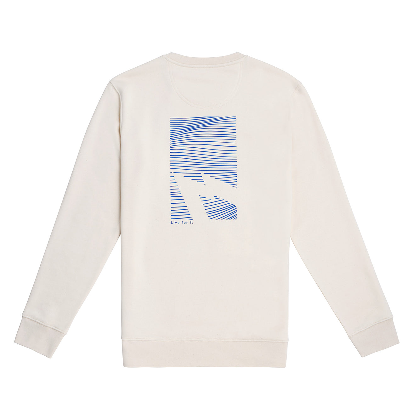 GONG | Sweat Graphic Swell Unisexe en Coton Biologique