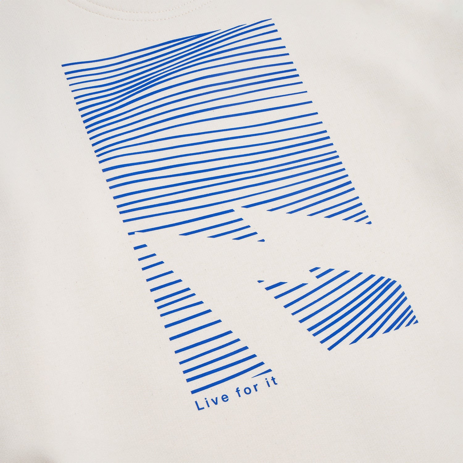 GONG | Unisex Graphic Swell Sweatshirt in Organic Cotton.