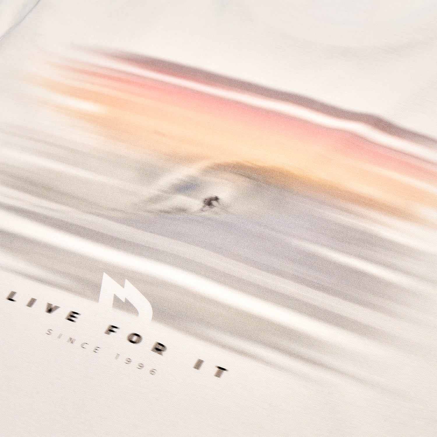 GONG | T-shirt Blurred Series Surf Tube Riding Unisexe
