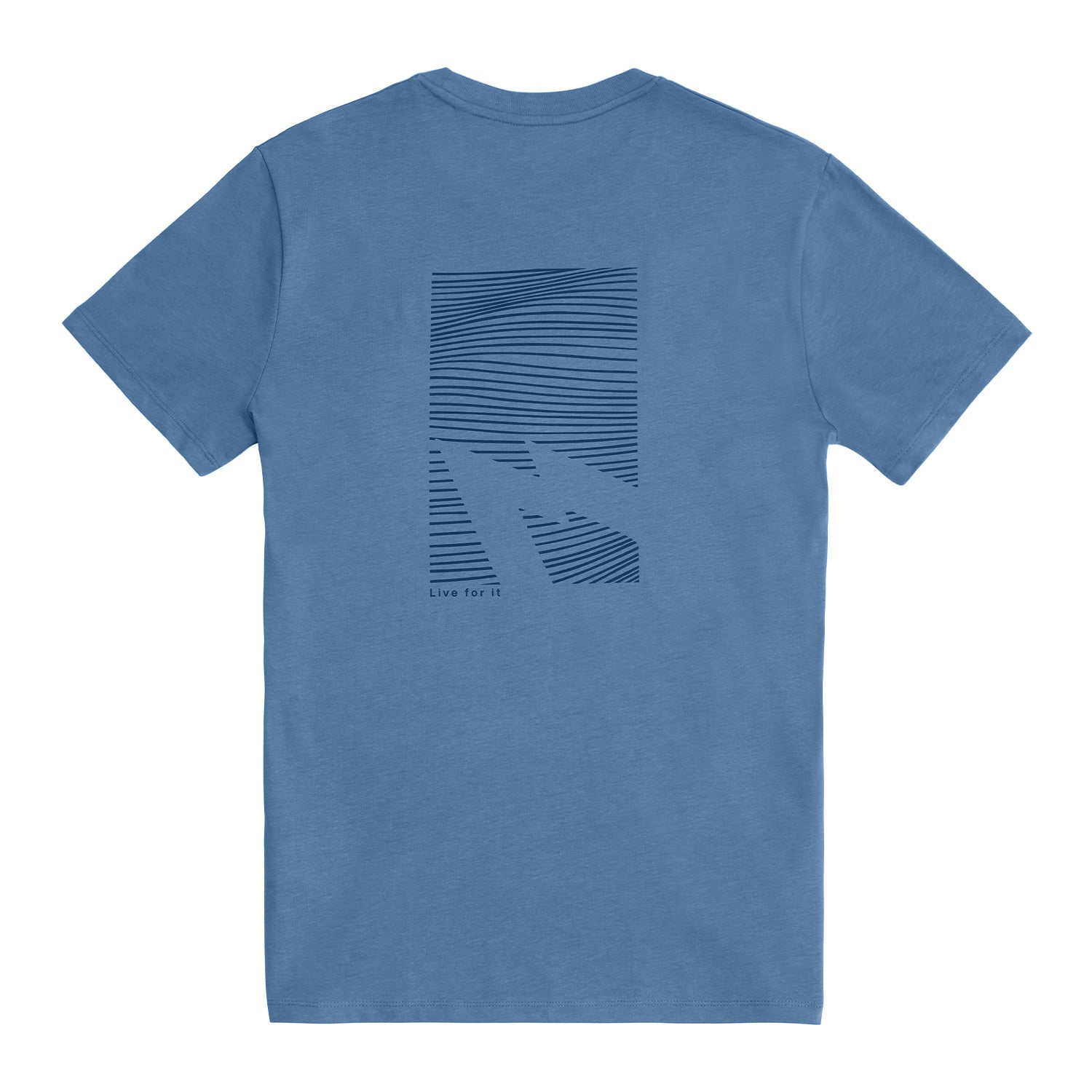 GONG | Graphic Swell Unisex T-Shirt in Organic Cotton
