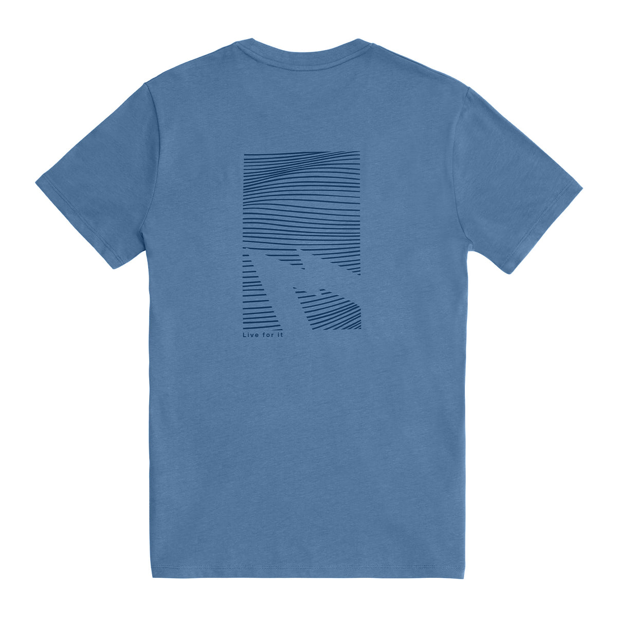 GONG | Graphic Swell Unisex T-Shirt in Organic Cotton