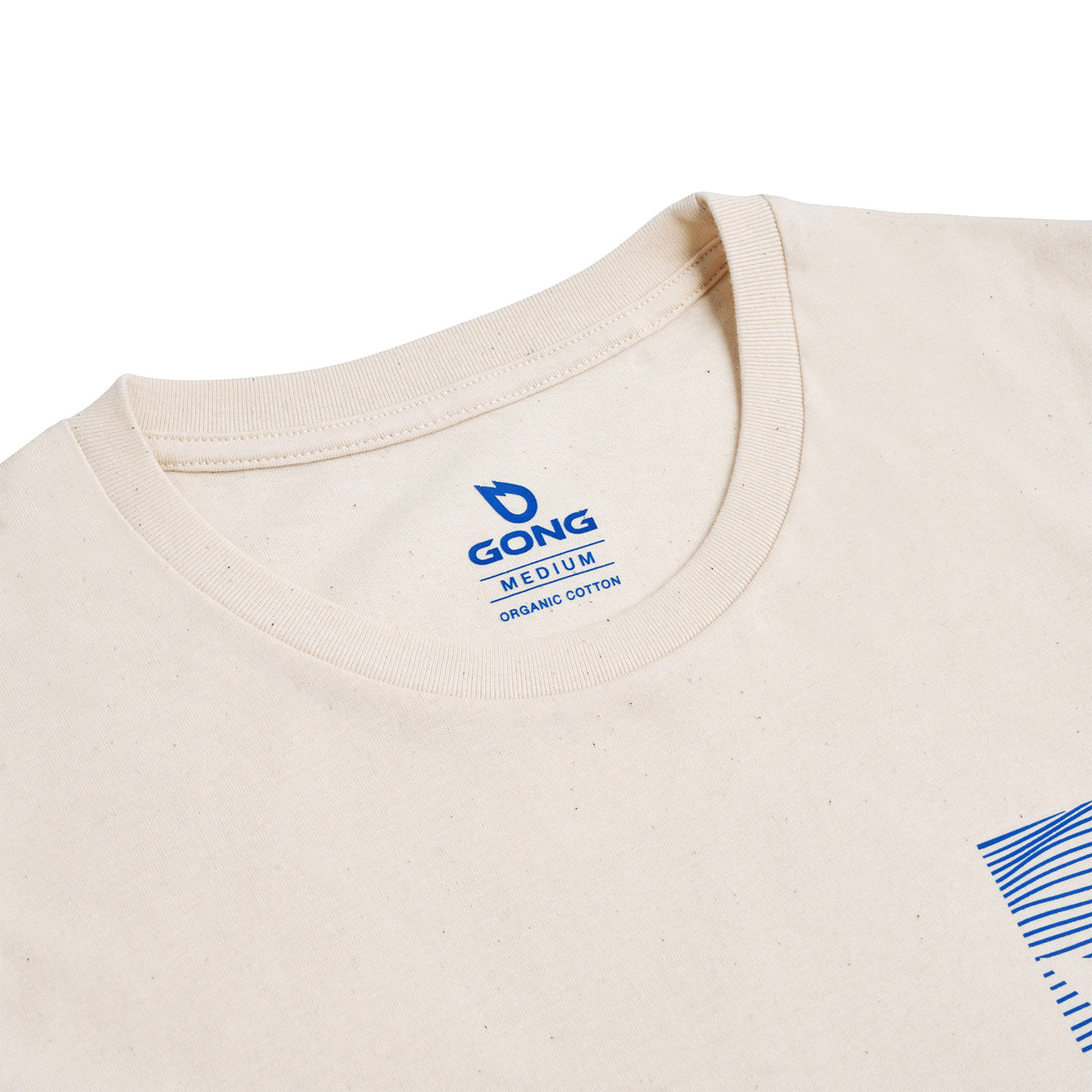 GONG | Graphic Swell Unisex T-Shirt in Organic Cotton